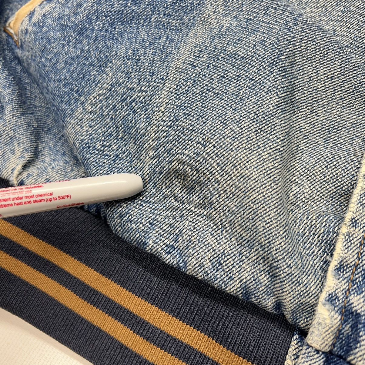 Dunbrooke × Vintage VTG Dunbrooke Denim Jacket Jersey State Police Jean Varsity Size US XXL / EU 58 / 5 - 12 Thumbnail
