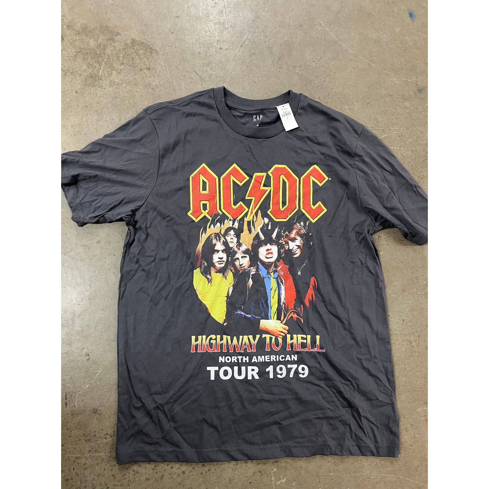 Gap Gap Men - AC/DC Tshirt / black / Size L / NWT Size US L / EU 52-54 / 3 - 1 Thumbnail