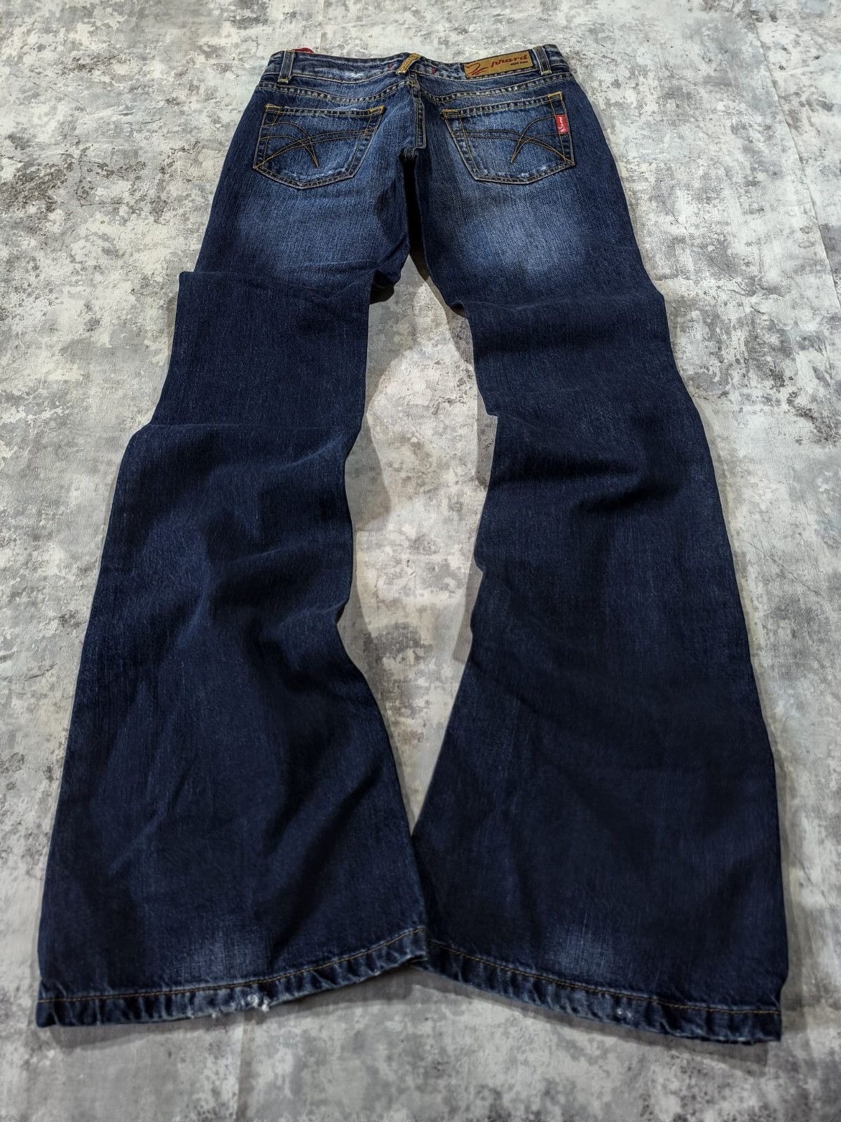 Other lowrise flare jeans italy sixty style grunge alternative Size 28" / US 6 / IT 42 - 3 Thumbnail