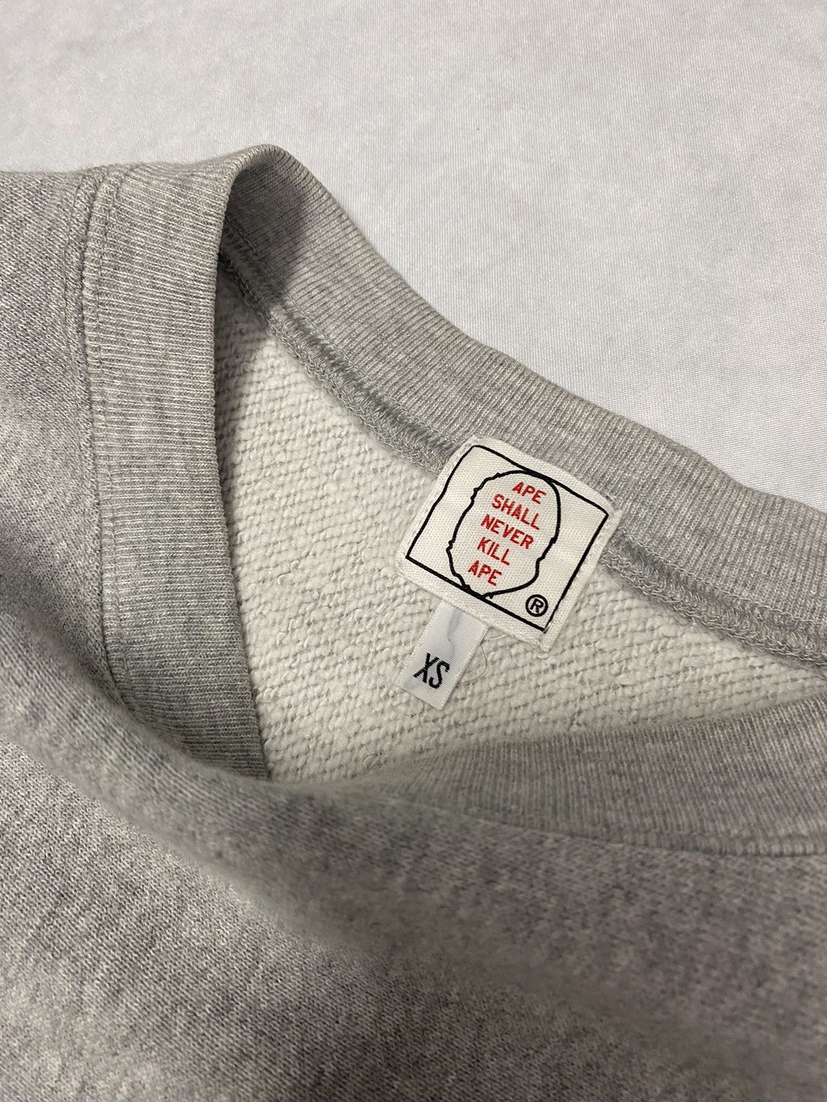 Bape × Vintage Bape Spellout Crewneck Size US XS / EU 42 / 0 - 3 Thumbnail