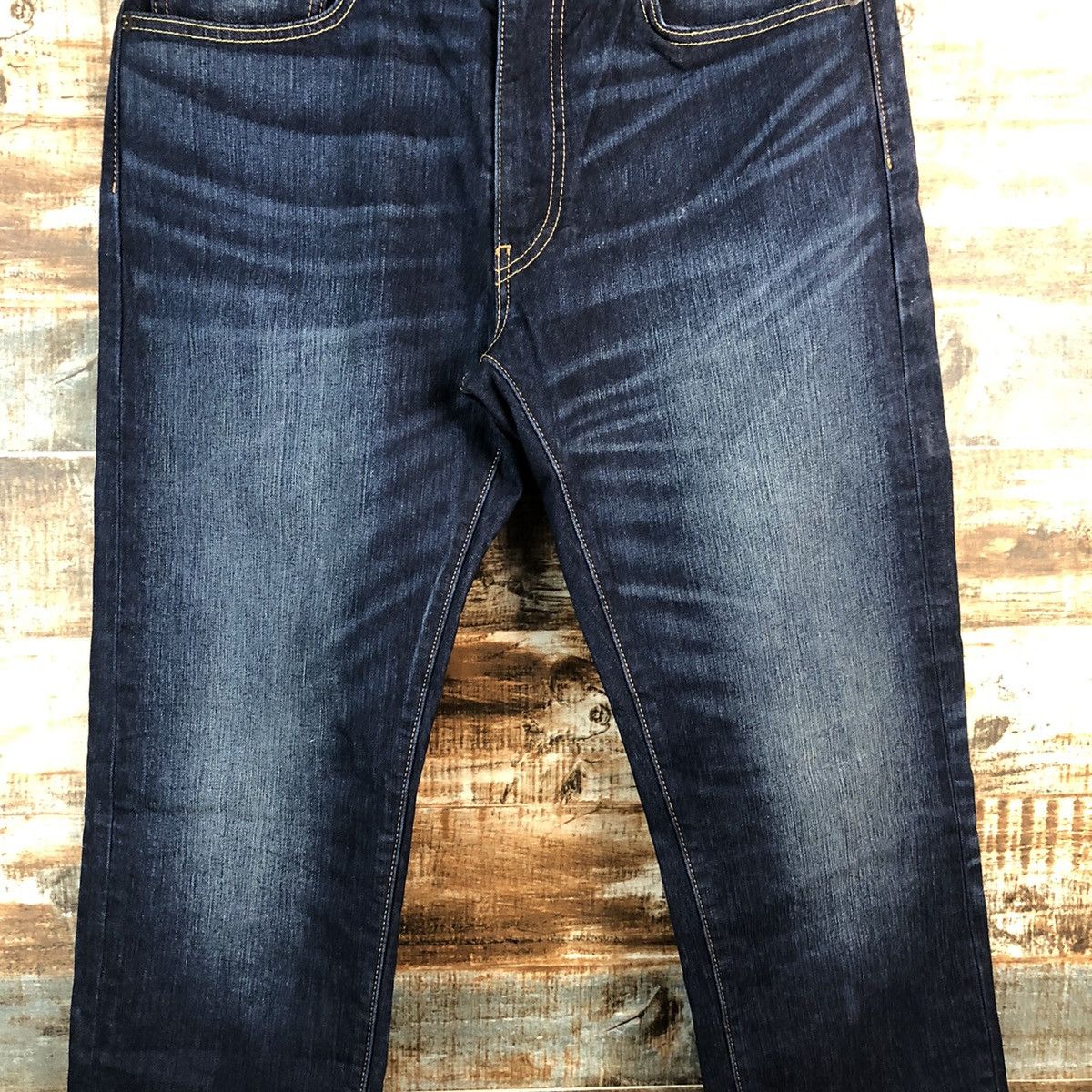 Levi's Levis 505 Blue Denim Pants #A2619 Size US 34 / EU 50 - 5 Thumbnail