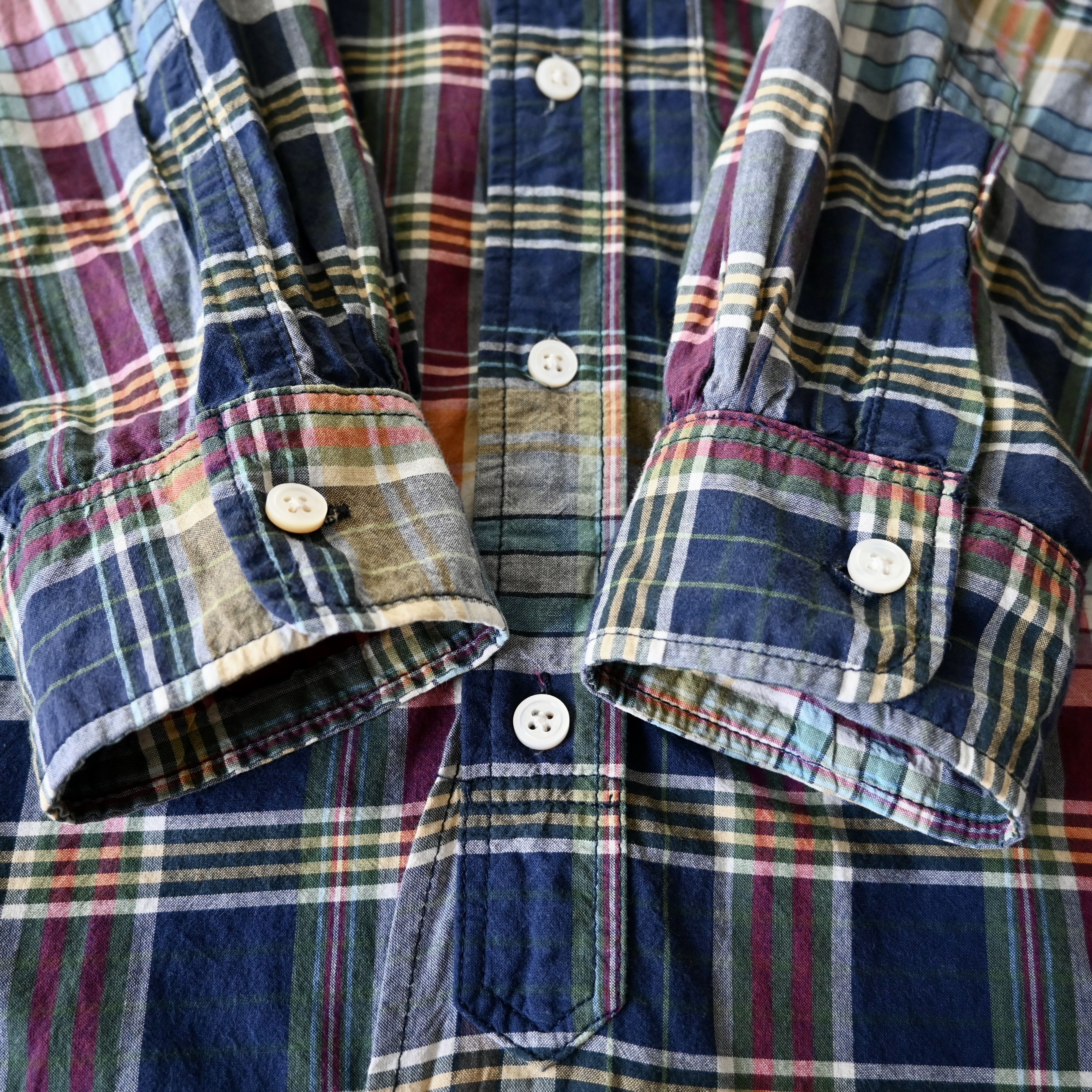 Engineered Garments Engineered Garments "19th Century BD Shirt" madras plaid, S Size US S / EU 44-46 / 1 - 17 Thumbnail