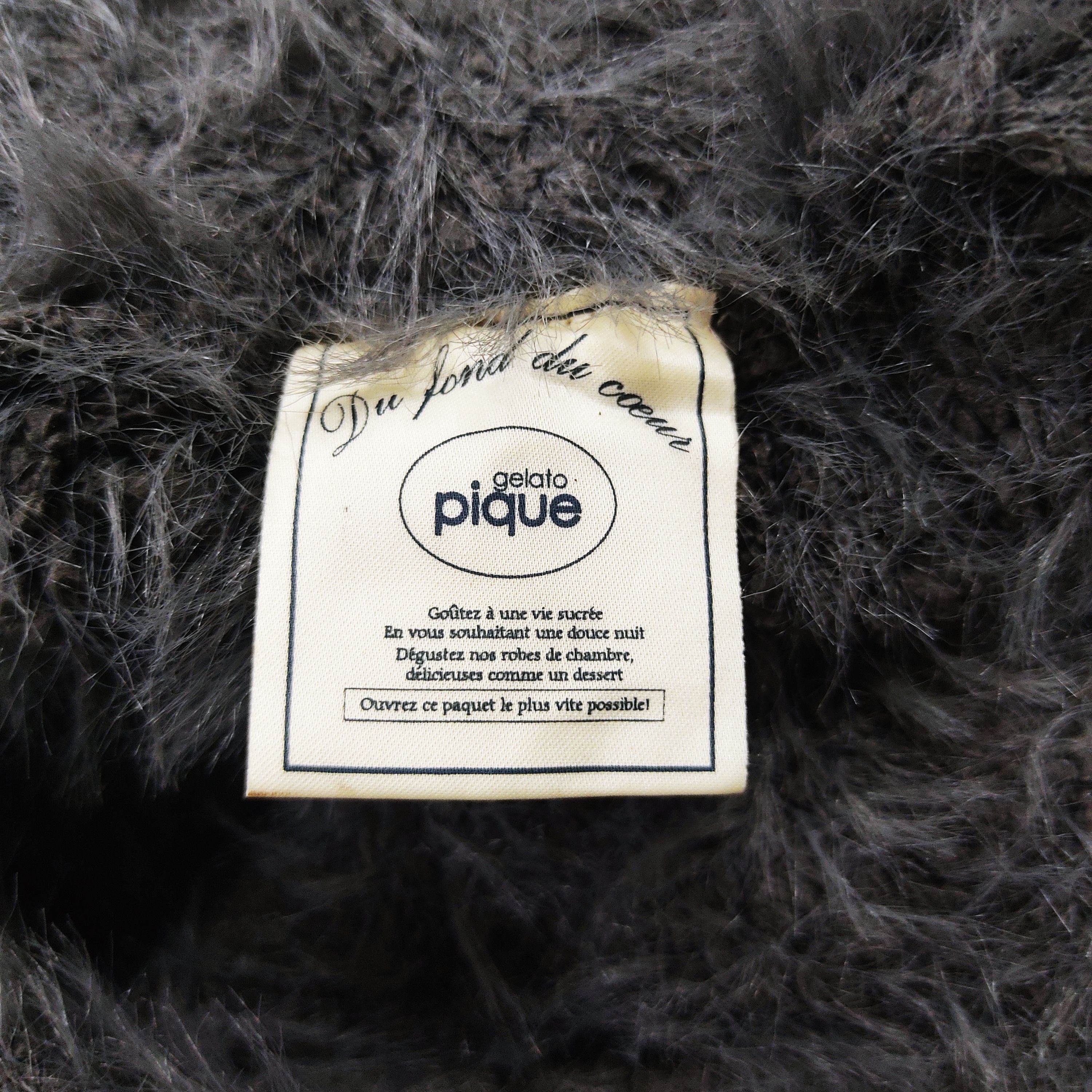 Beauty Beast GELATO PIQUE Fluffy Mohair Fur Flare Pants Size 28" / US 6 / IT 42 - 8 Thumbnail