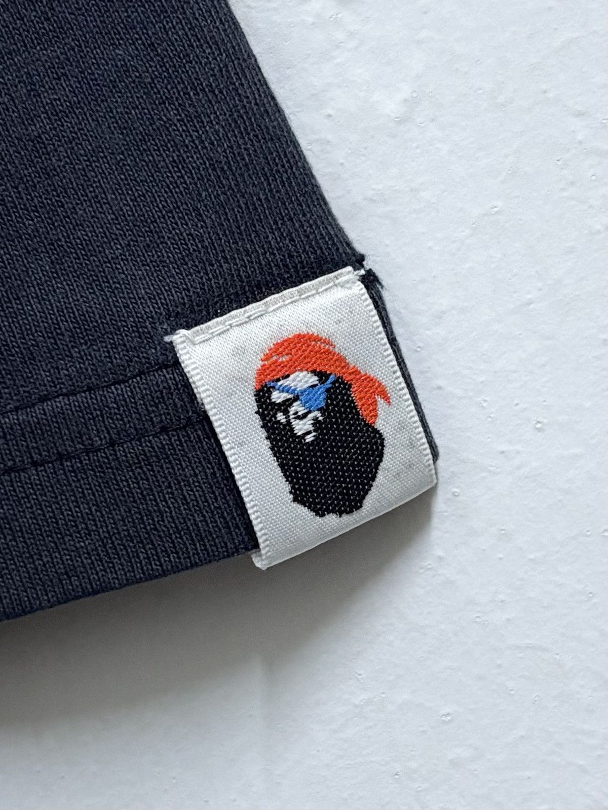 Bape 2000's A Bathing Ape / Baby Milo - Faded Distress T-Shirt Size US L / EU 52-54 / 3 - 5 Thumbnail