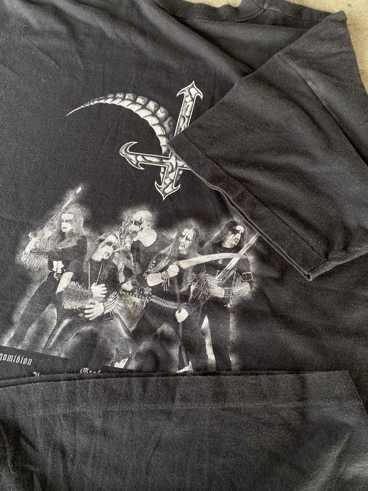 Band Tees × Japanese Brand × Vintage Mystic Circle “Black Metal” 90s Size US XL / EU 56 / 4 - 3 Thumbnail