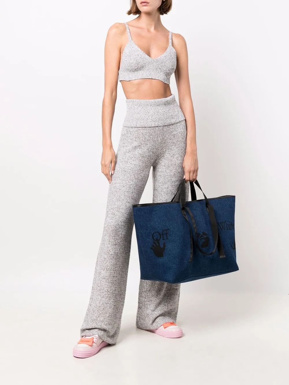 Off-White o1y1225 Sweatpant in Gray Size 28" / US 6 / IT 42 - 5 Thumbnail