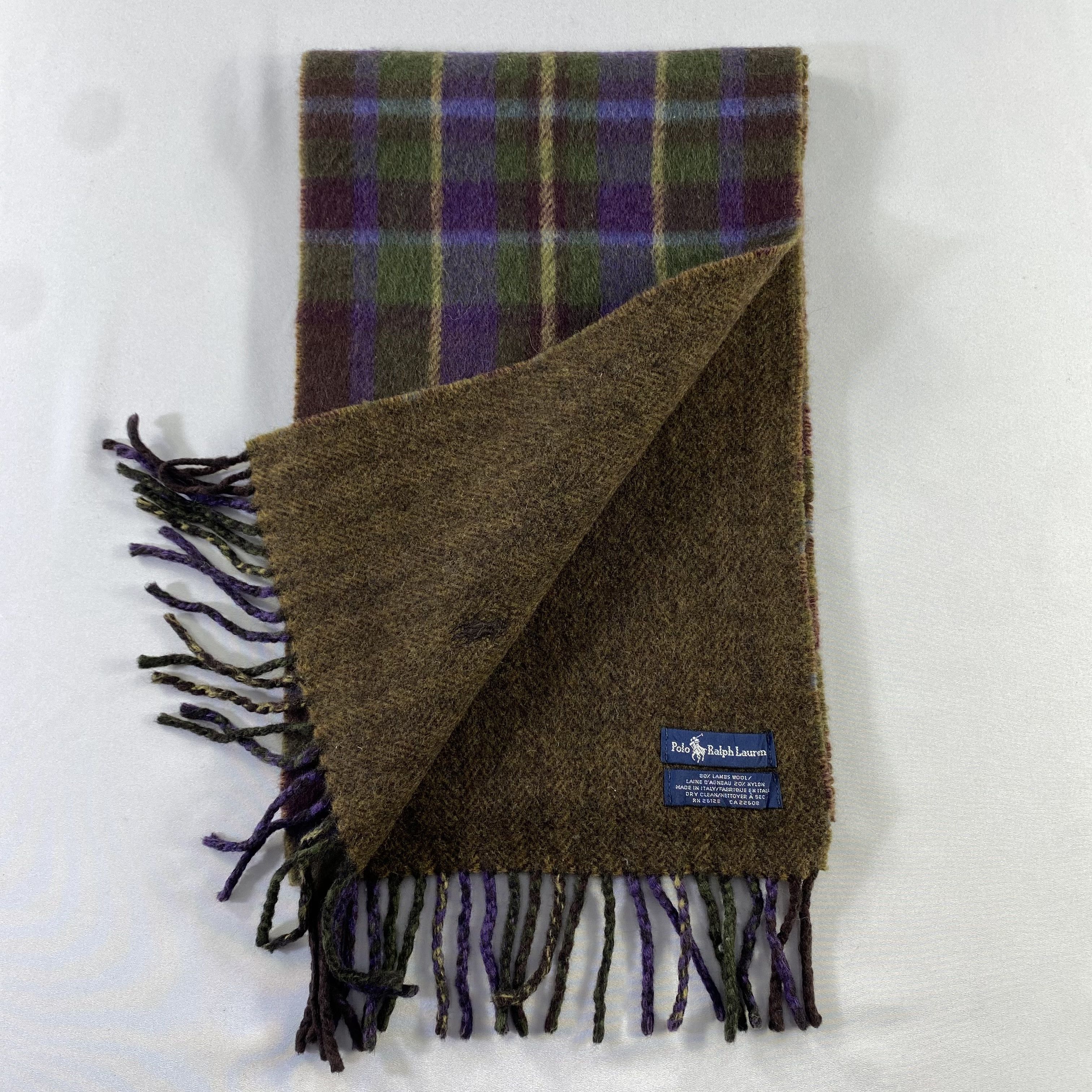 Polo Ralph Lauren Polo Ralph Lauren Scarf Neck Wrap Wool Muffler Size ONE SIZE - 5 Thumbnail