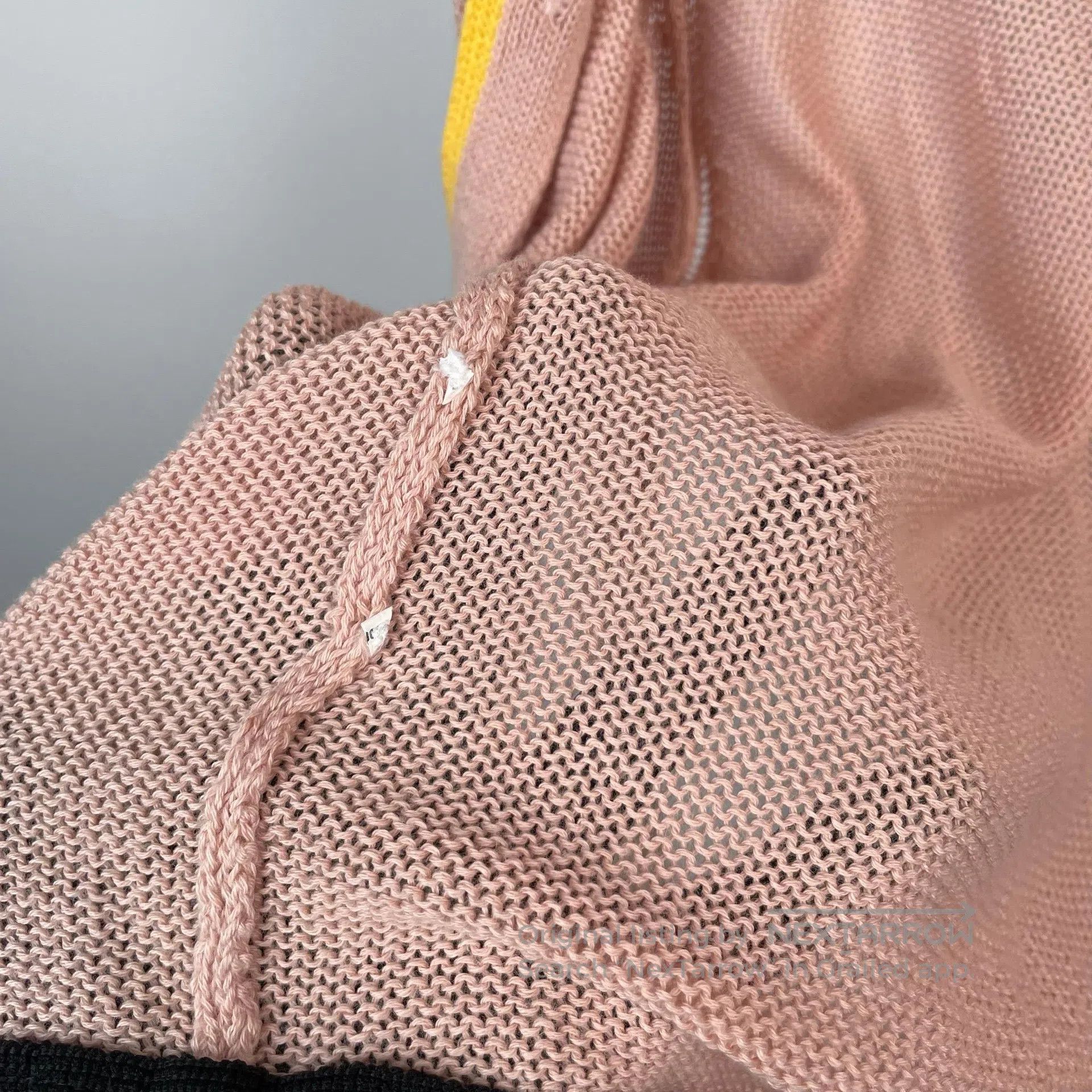 Miu Miu Miu Miu Spring and Autumn Pink Knit Cardigan| Size XS / US 0-2 / IT 36-38 - 6 Thumbnail