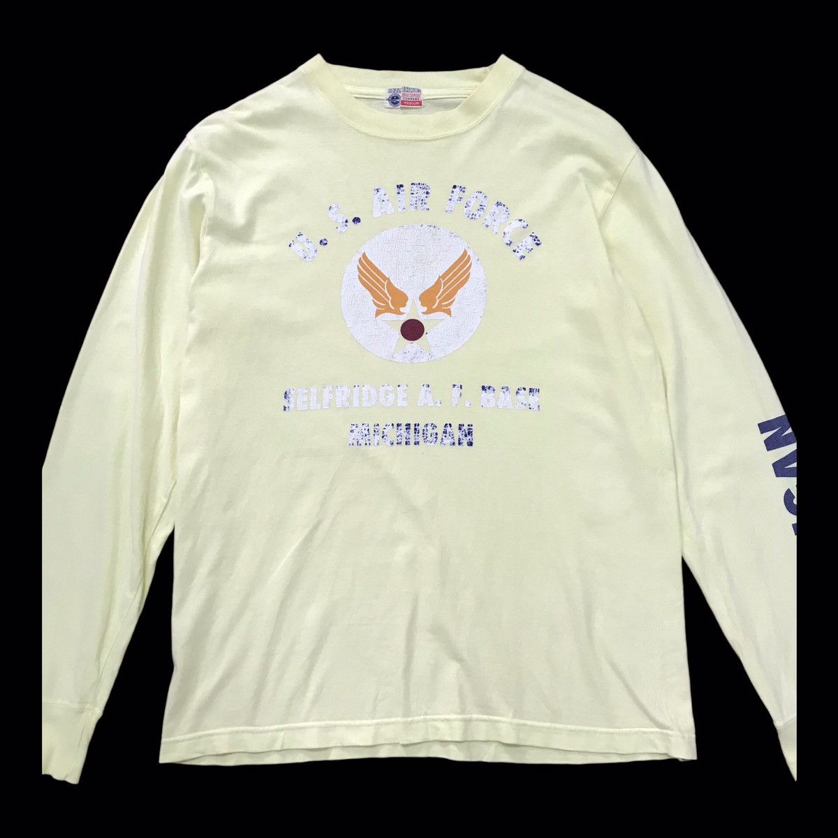 Buzz Rickson's × Japanese Brand × Toyo Enterprises Vintage Buzz Rickson Toyo Enterprise Long Sleeve Tshirt Size US M / EU 48-50 / 2 - 2 Thumbnail