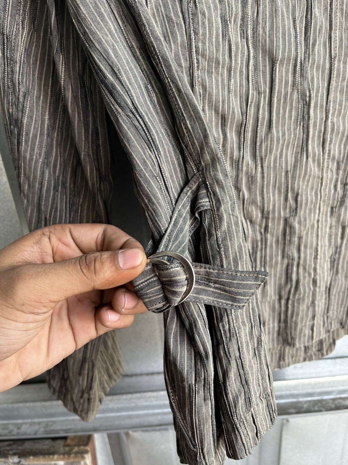 Issey Miyake carente pleated jacket /yohji/pleatsplease/cdg/prada/ Size M / US 6-8 / IT 42-44 - 11 Thumbnail