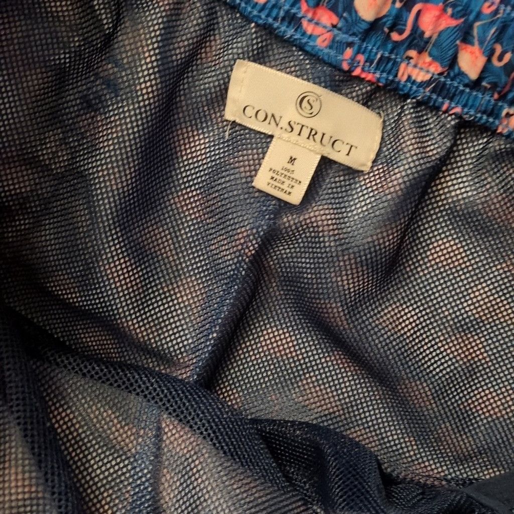 Jos. A. Bank Con.Struct By Jos. A. Banks Flamingo Swim Shorts Size Medium Size US 31 - 3 Thumbnail