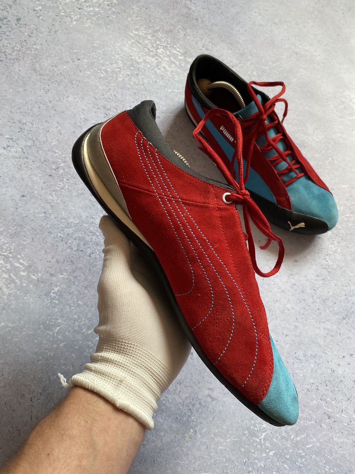 Puma Vintage Puma Racing Shoes UK 10.5 US 11.5 EUR 45 Size US 11.5 / EU 44-45 - 16 Thumbnail