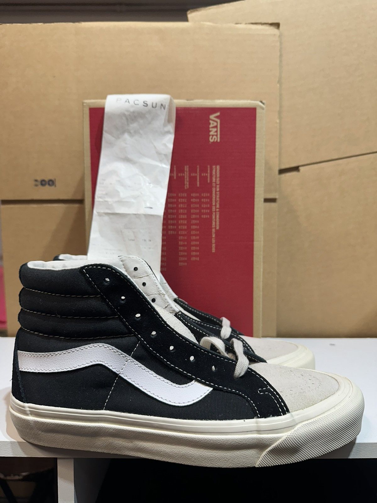Fear of God × Vans Vans x FOG SK8 Hi Fear of God Birch Size US 8 / EU 41 - 1 Thumbnail