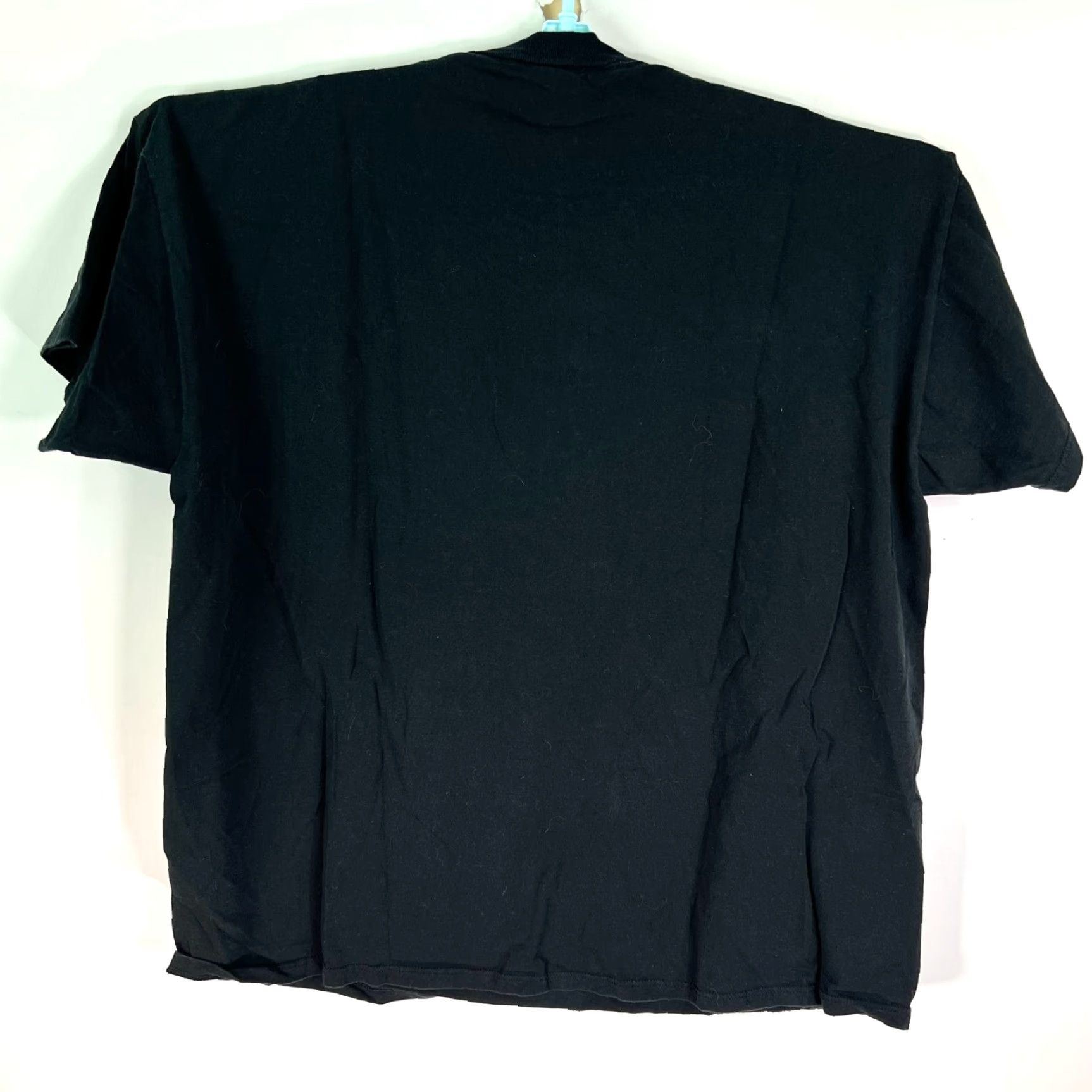 Jerzees VINTAGE JERZEES T-SHIRT Black 2XL Puff Print Winter Wolf Jeff Tift Mens Size 2XL Crew Neck Graphic Print Short Sleeve Logo Wolf Theme Animals Art Size US XXL / EU 58 / 5 - 7 Thumbnail