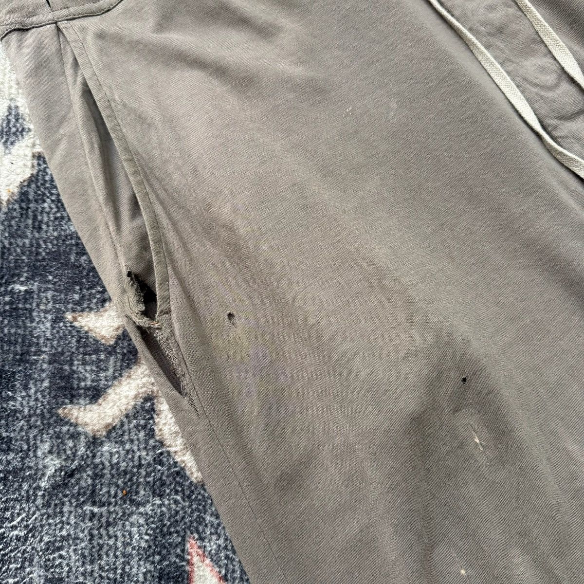 Rick Owens Drkshdw Rick Owens DRKSHDW Berlin drawstring sweatpants Small Size US 34 / EU 50 - 3 Thumbnail