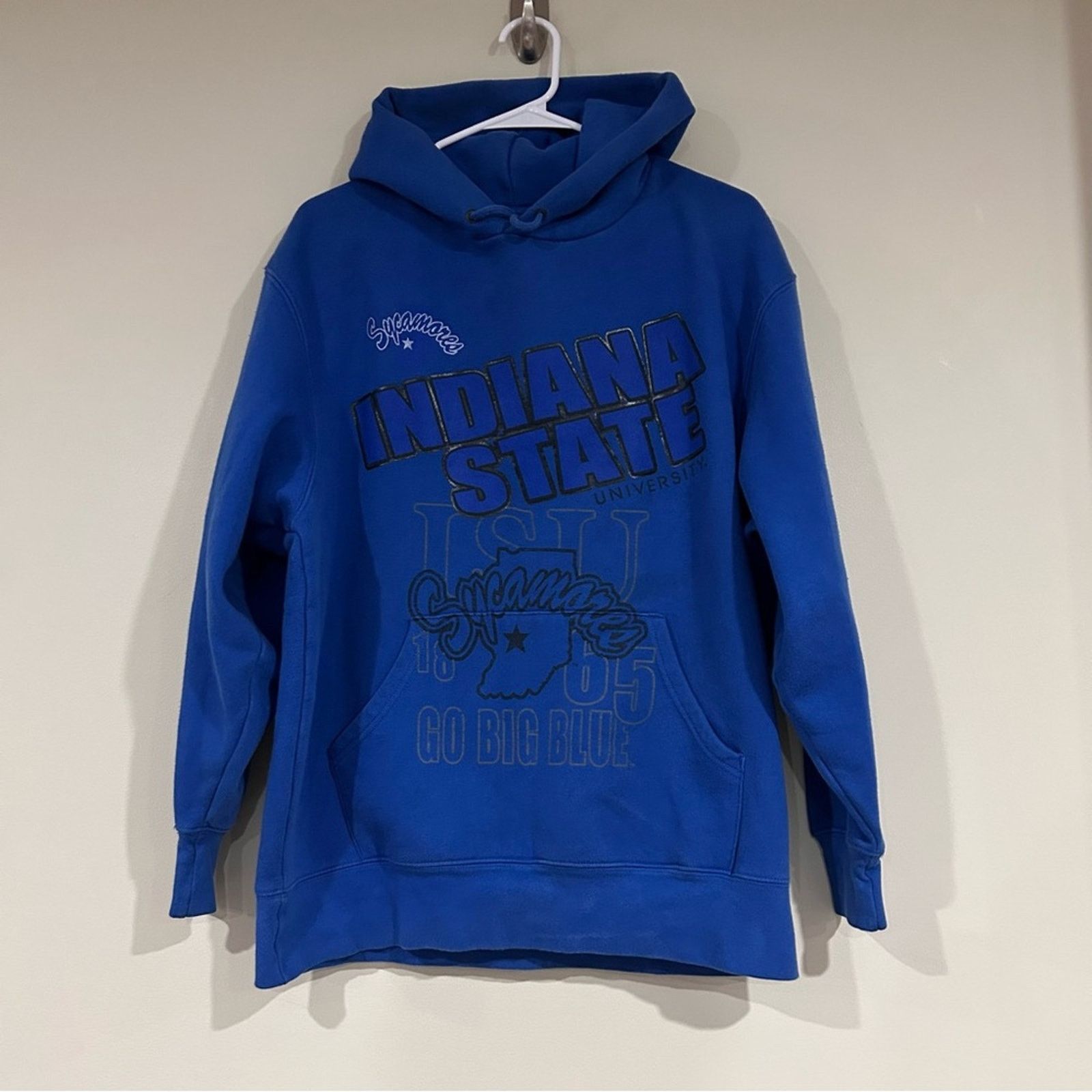 Jansport Vintage Indiana State Sycamores Hoodie Size US L / EU 52-54 / 3 - 1 Thumbnail