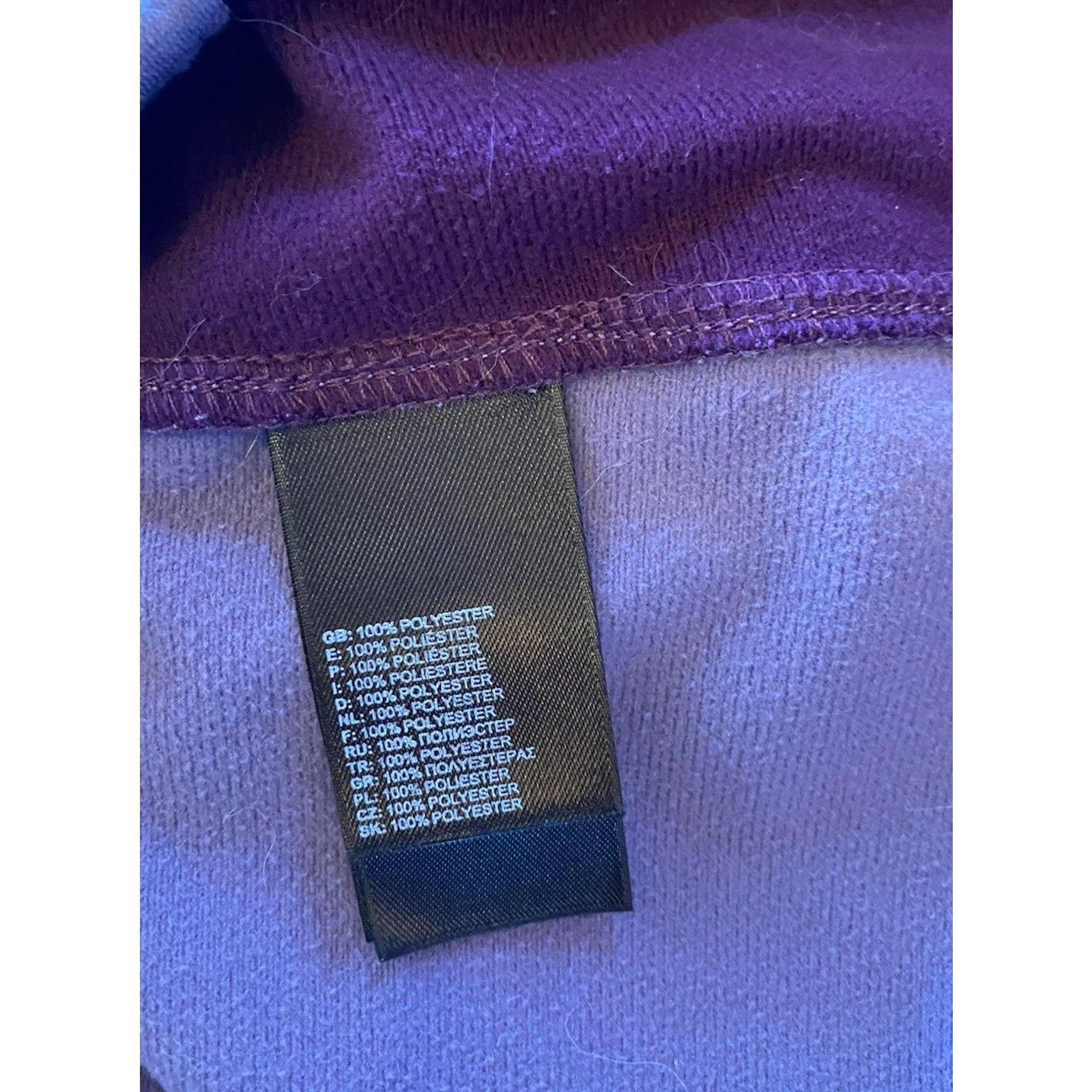 The North Face North Face Hooded Zip Jacket Women’s Small Violet Purple Size S / US 4 / IT 40 - 5 Thumbnail