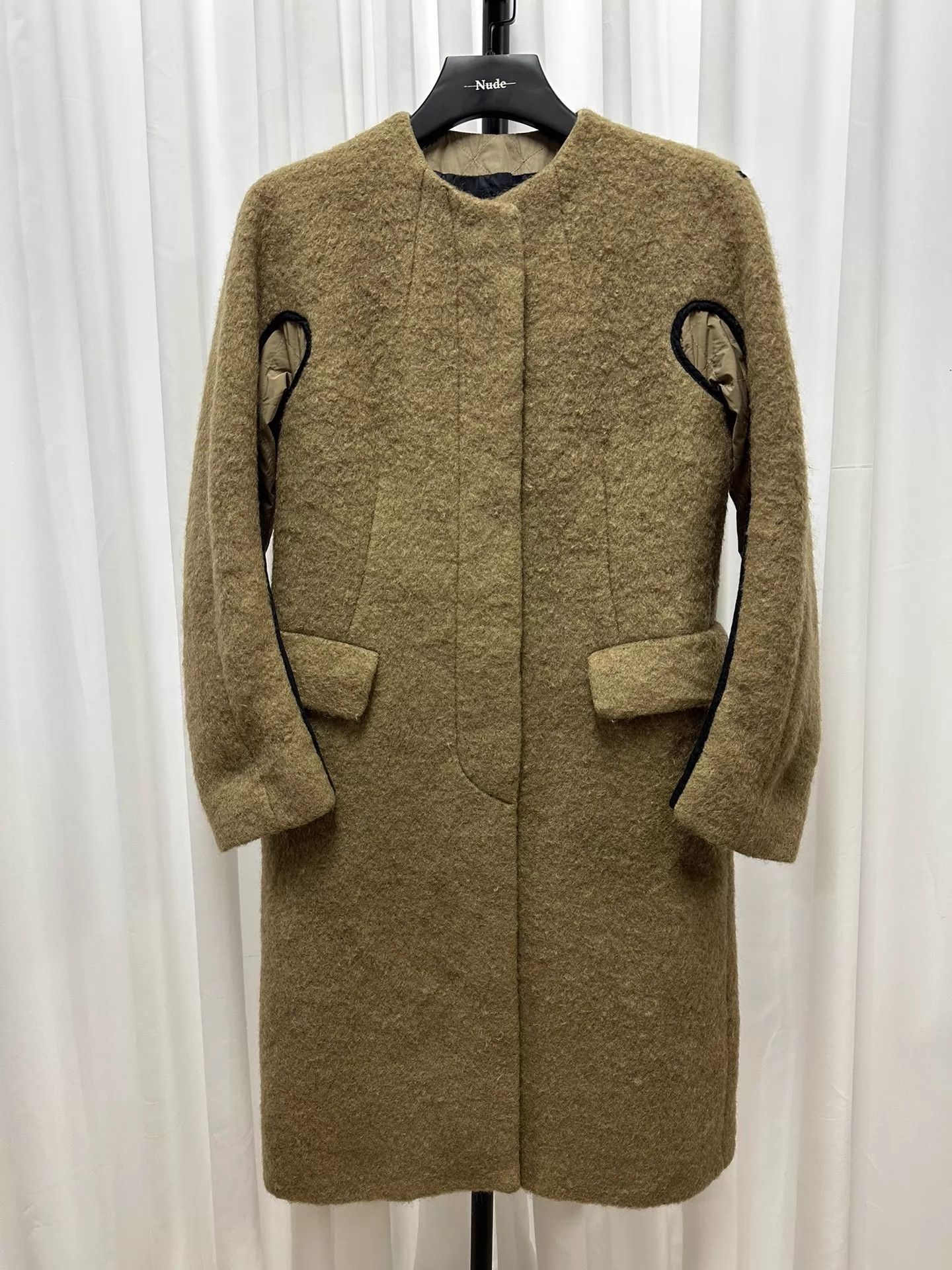 Dries Van Noten Dries Van Noten Mohair-Cashmere Coat 34 (Bust 98) Size XXS / US 00 / IT 34 - 1 Thumbnail