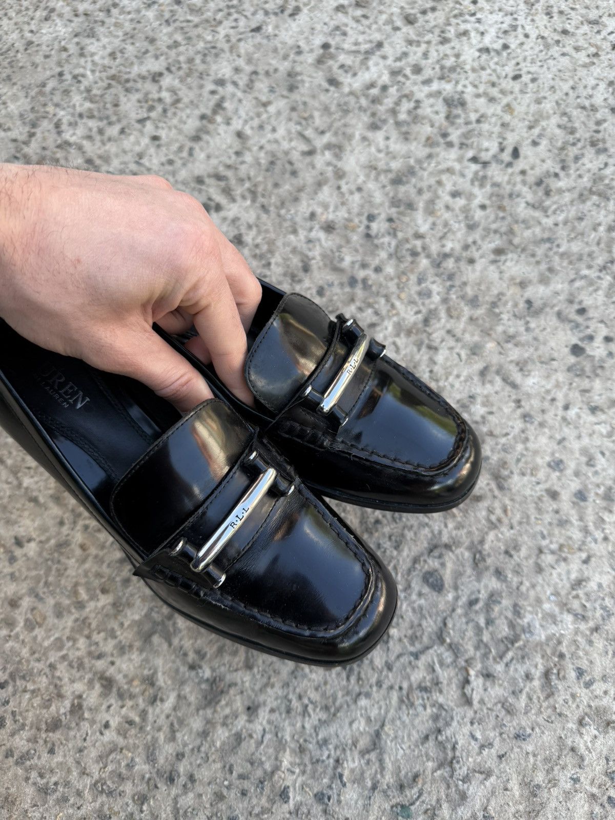 RRL Ralph Lauren Ralph Lauren Y2K Polo Loafers Old Many Heels Prada Style Size US 9 / IT 39 - 3 Thumbnail