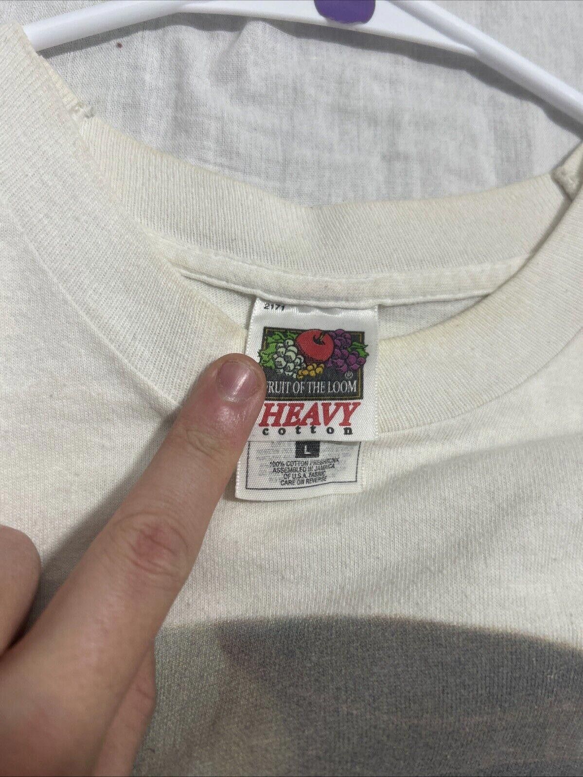 Fruit Of The Loom VTG 1990s Clay Walker Country Music Tour T-Shirt Size US L / EU 52-54 / 3 - 5 Thumbnail
