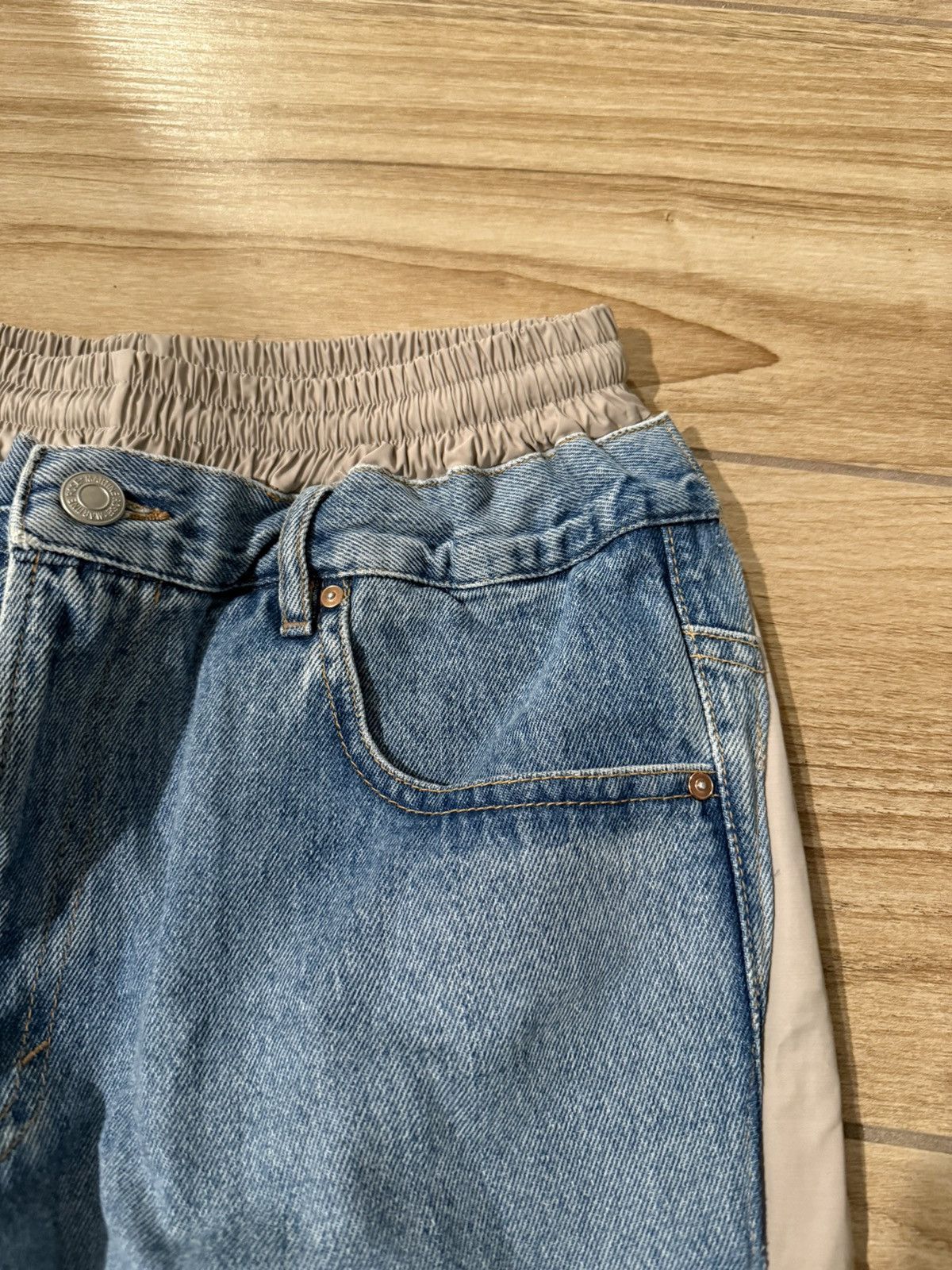 Martine Rose Martine Rose Denim Wind Breaker Pants (Medium) Size US 28 / EU 44 - 4 Thumbnail