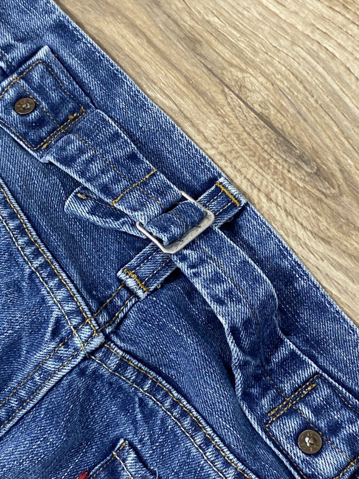 Japanese Brand × Levi's × Vintage Vintage Red Collection Levi’s Wide Straight Denim Jeans Size US 30 / EU 46 - 9 Thumbnail