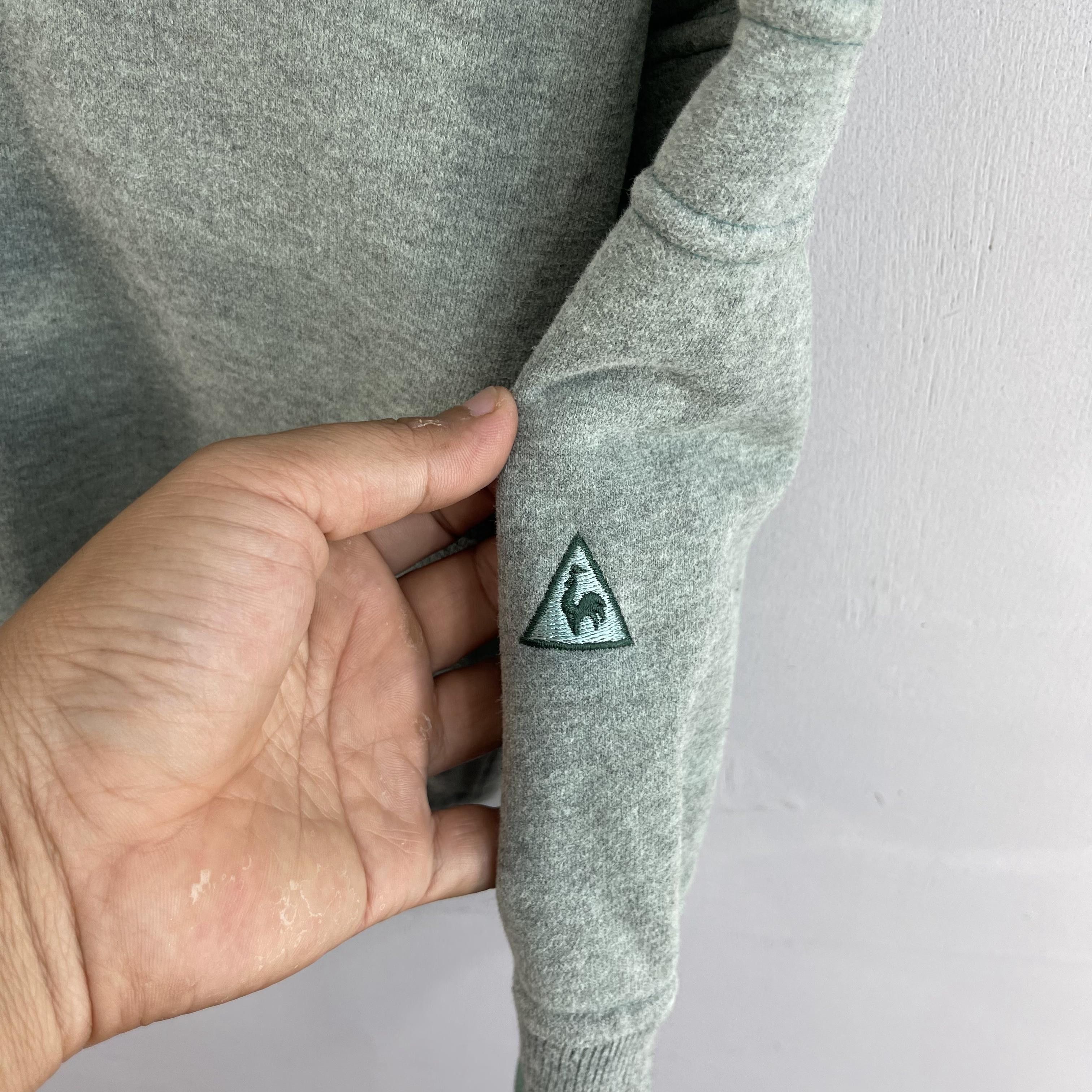 Le Coq Sportif × Vintage Vintage LE COQ SPORTIF Tribal Tattoo Style Stripe Sweatshirt Size US L / EU 52-54 / 3 - 5 Thumbnail