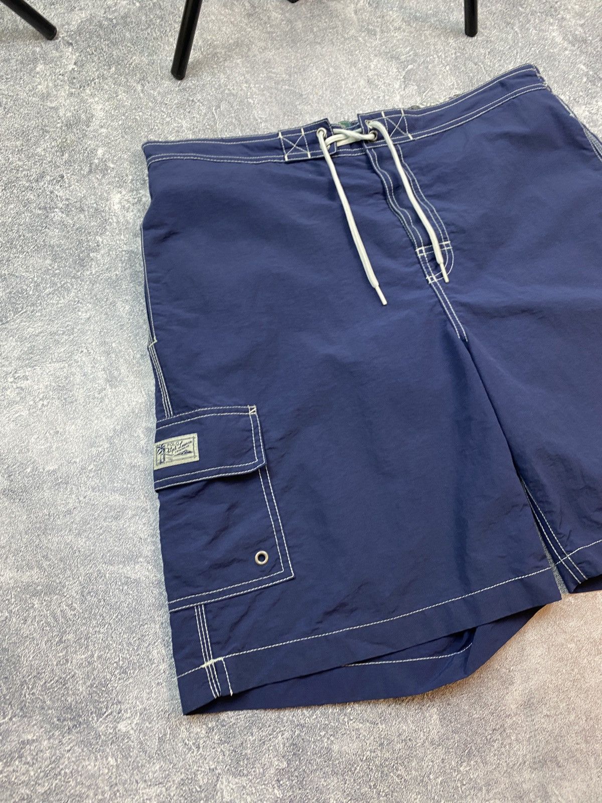 Polo Ralph Lauren × Ralph Lauren × Vintage Vintage Polo Ralph Lauren Shorts Y2K Logo Pony USA Size US 34 / EU 50 - 4 Thumbnail