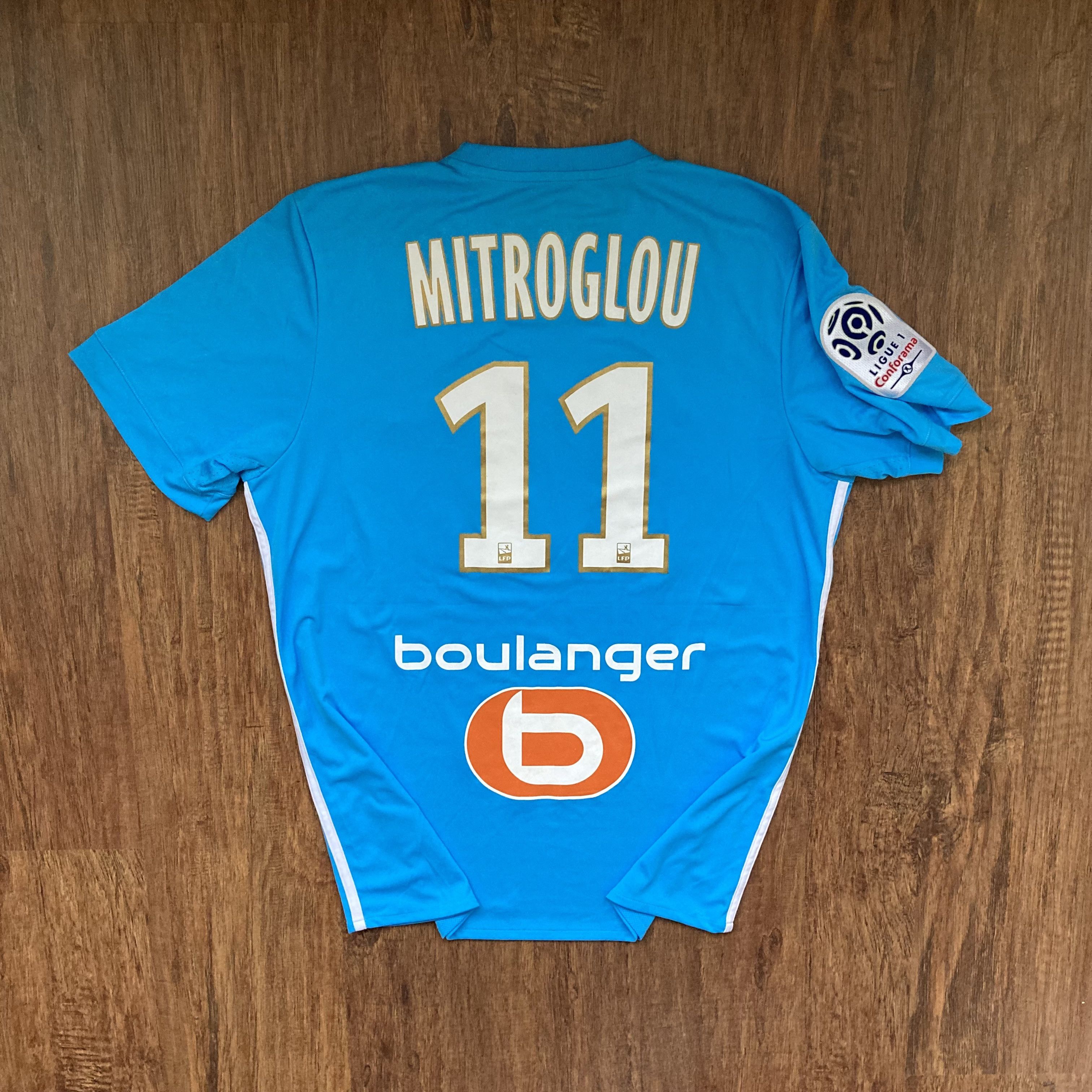 Vintage Player Issues #11 Mitroglou Olympique Marseille Jersey Size US L / EU 52-54 / 3 - 2 Preview