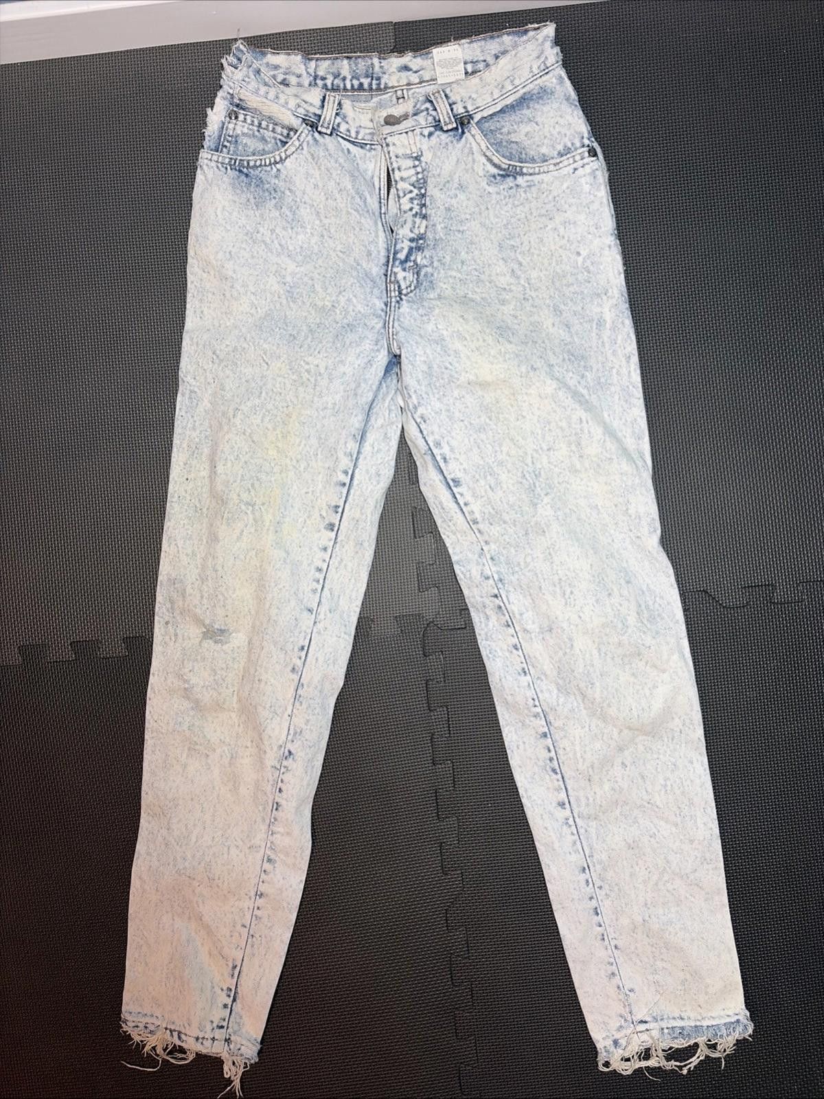 Levi's Vintage 80s Levis 506 Jeans Mens Size 11 Acid White Tab VTG Size US 32 / EU 48 - 1 Thumbnail