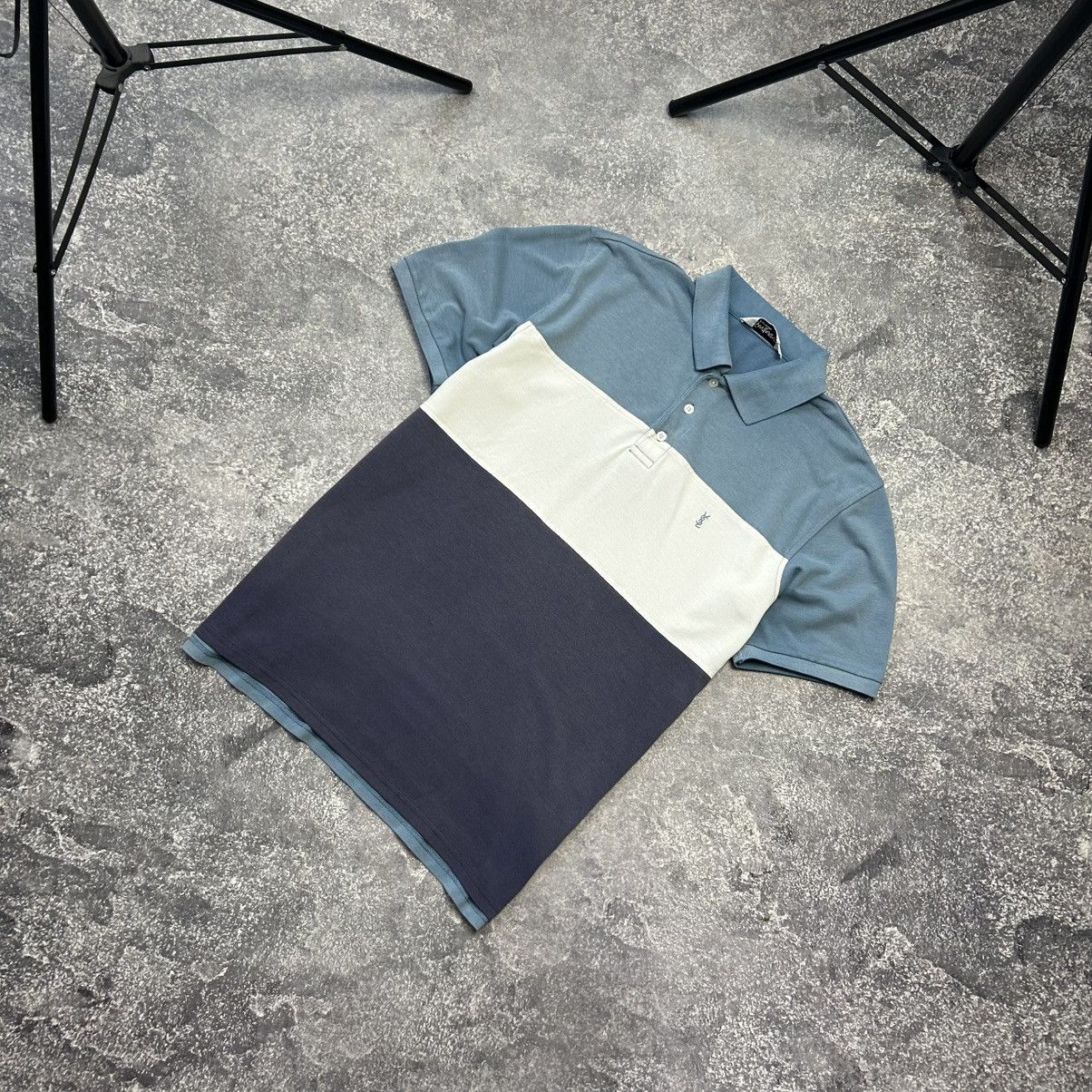 Yves Saint Laurent Luxury Yves Saint Lauren Small Logo Faded designer polo Size US L / EU 52-54 / 3 - 1 Thumbnail