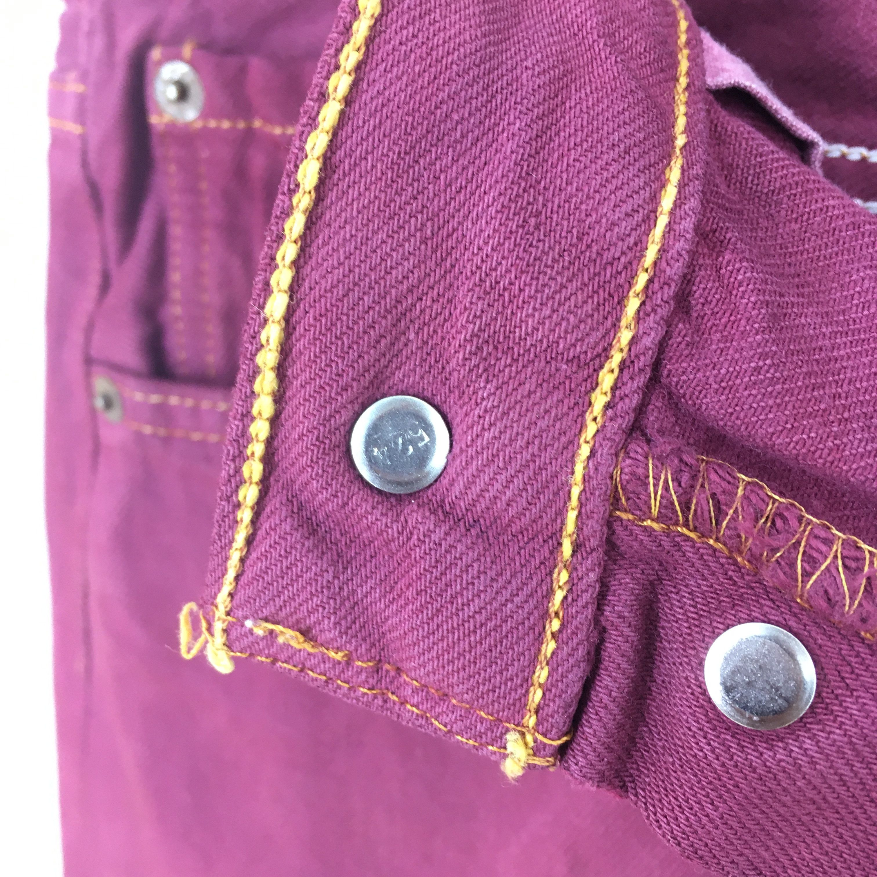 Levi's Size 30x31.5 Vintage 90s Levi's 501 Faded Red Jeans S1933 Size US 30 / EU 46 - 7 Thumbnail