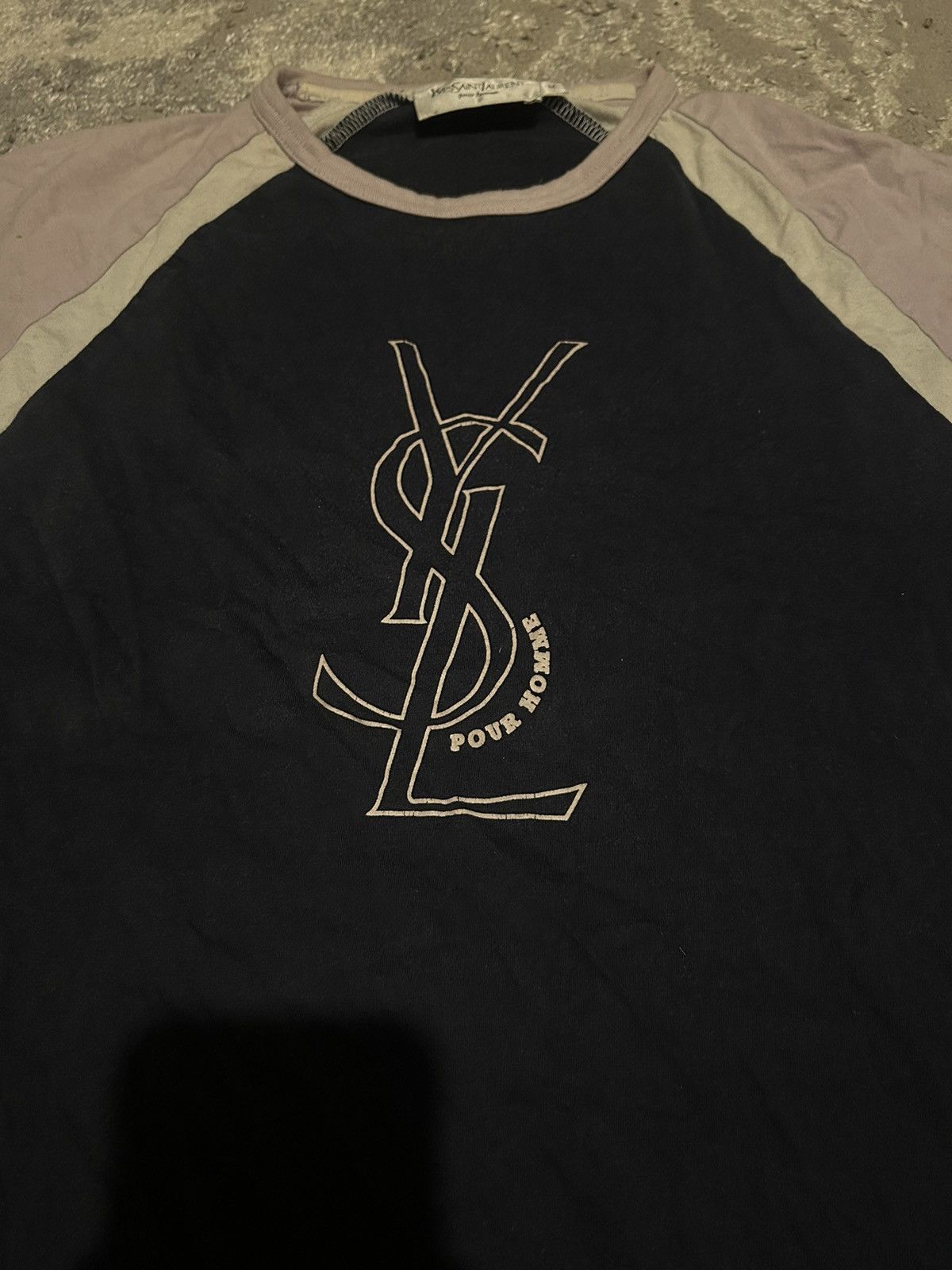 Yves Saint Laurent ysl vintage tee Size US M / EU 48-50 / 2 - 2 Thumbnail