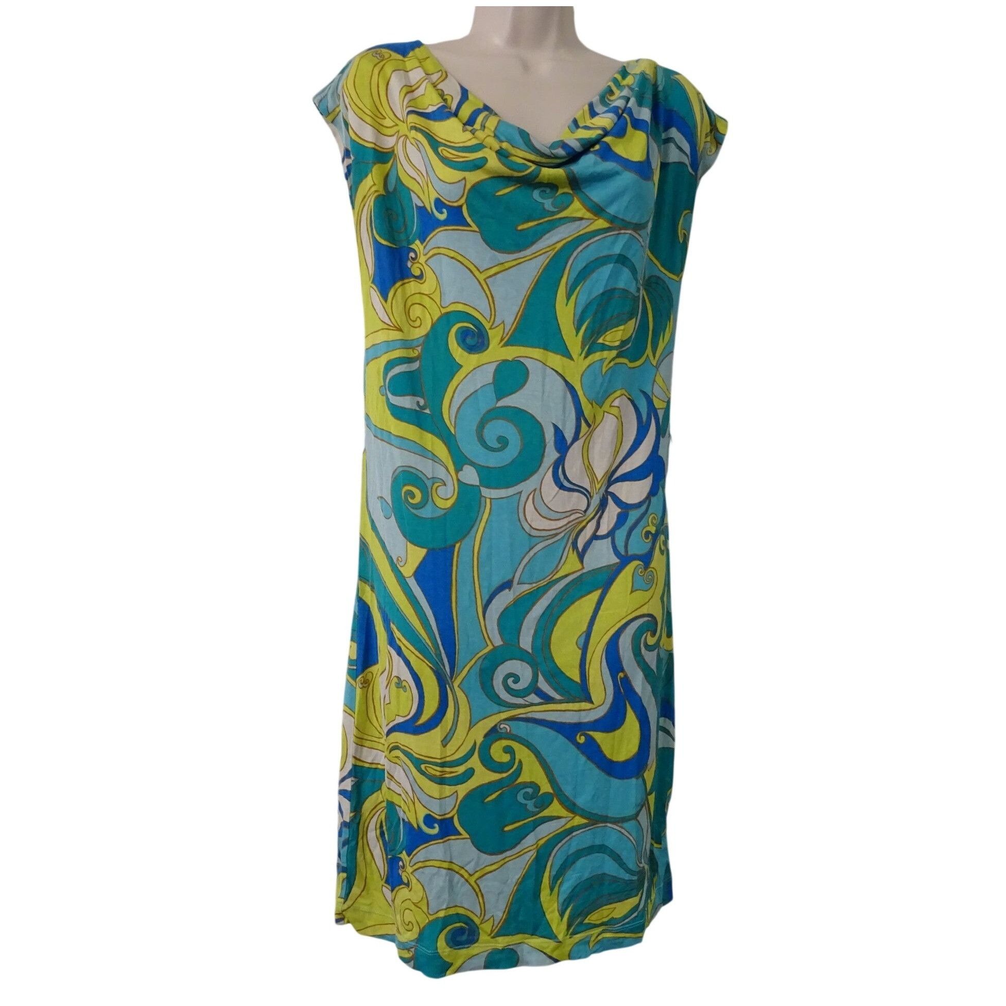 Banana Republic Banana Republic Trina Turk Dress Silk Retro Cowl Neck Size S Size S / US 4 / IT 40 - 3 Thumbnail