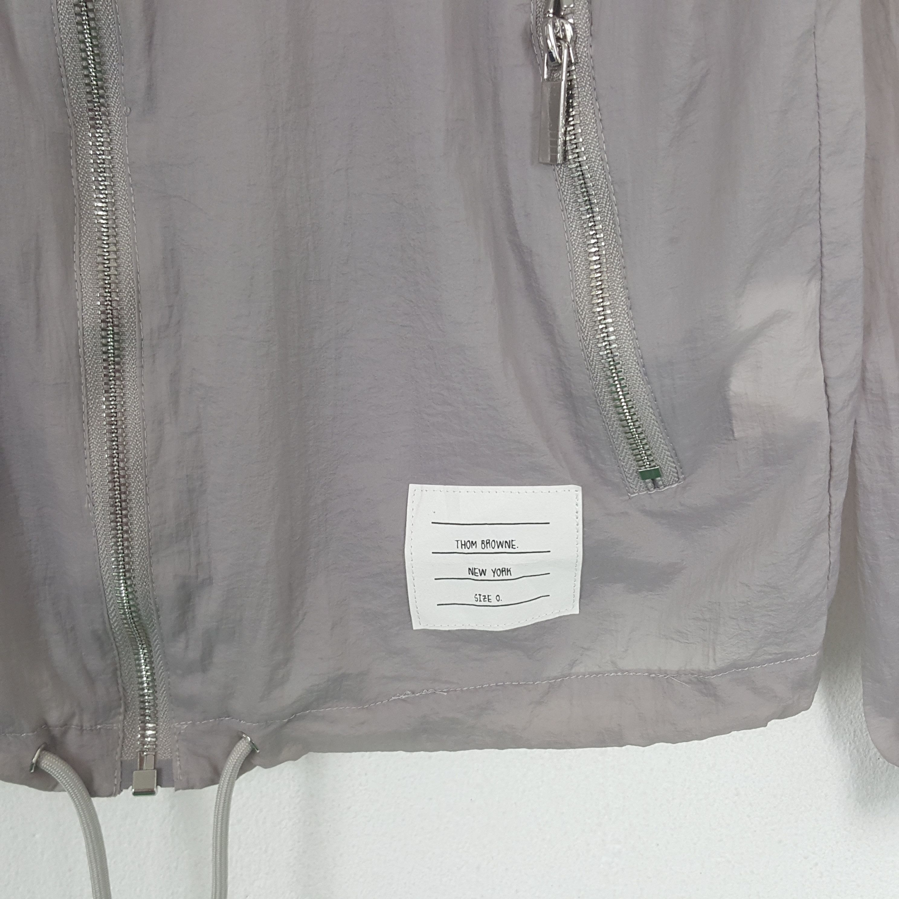 Japanese Brand × Vintage Vintage Thom Browne Windbreaker Jacket Hoodie Size US XS / EU 42 / 0 - 2 Thumbnail