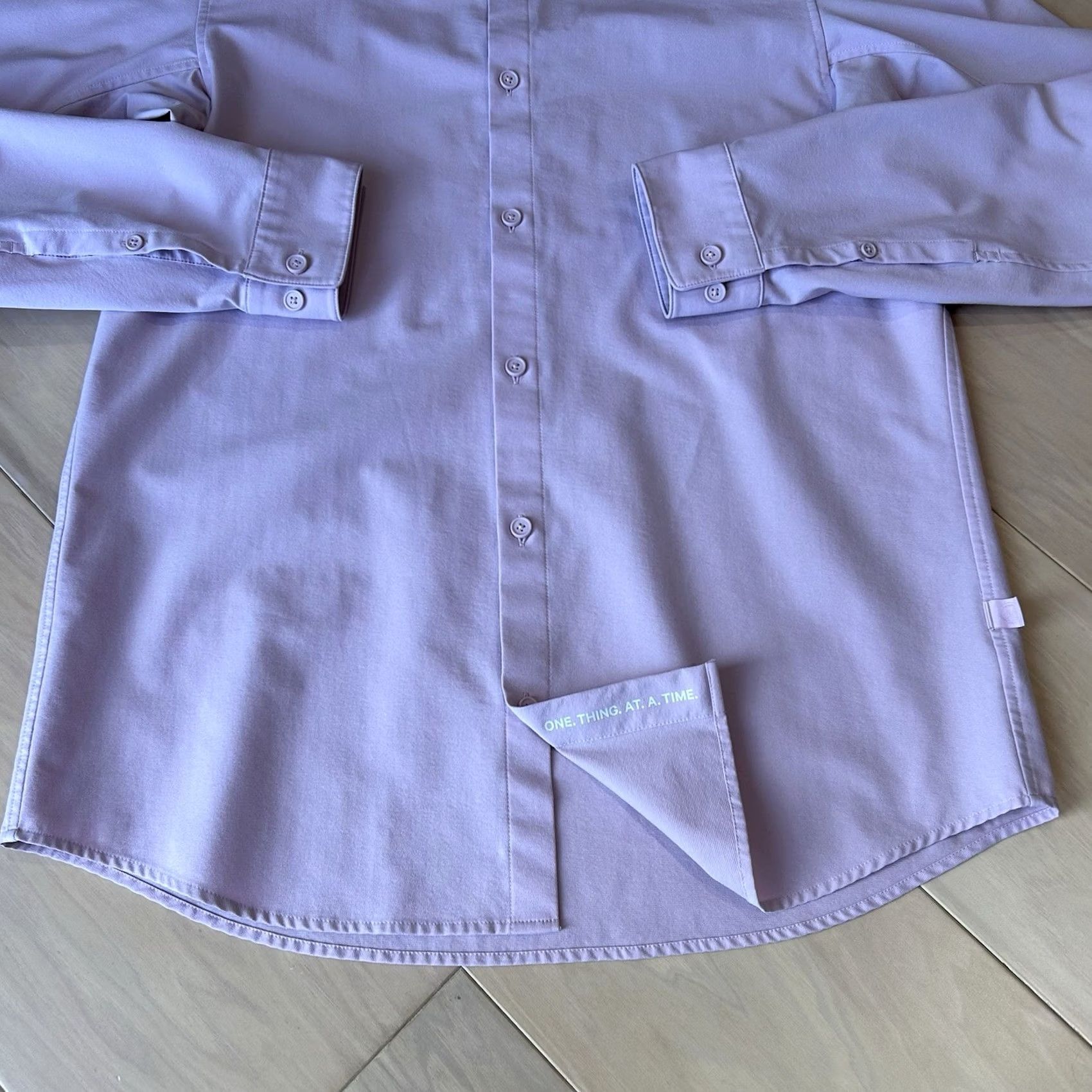 Lululemon Lululemon Commission Button Up Light Pink Shirt Long Sleeve Men’s Medium Size US M / EU 48-50 / 2 - 3 Thumbnail
