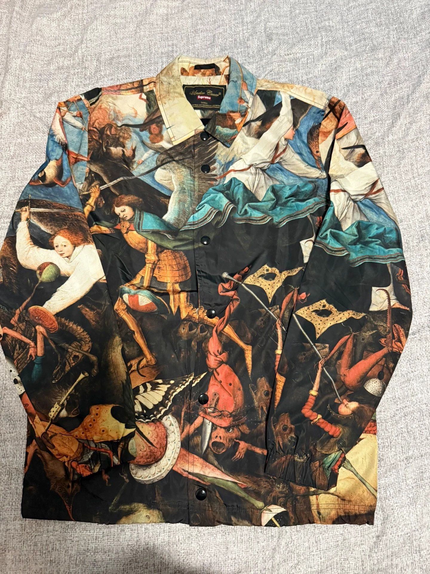 Supreme Supreme x Undercover Angel Oil Coach Jacket S (minor wear) Size US S / EU 44-46 / 1 - 1 Thumbnail