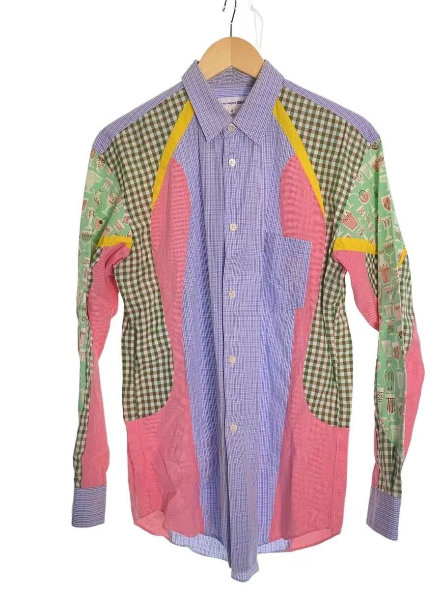 Comme des Garcons SHIRT Patchwork Shirt Size US M / EU 48-50 / 2 - 1 Thumbnail
