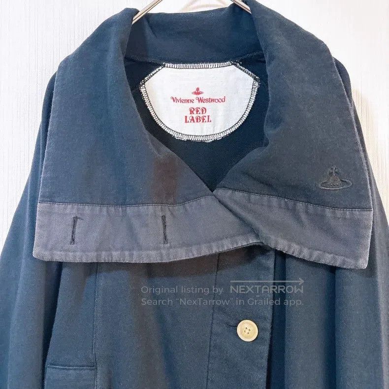 Vivienne Westwood Vivienne Westwood Open-collar sweatshirt jacket Size L / US 10 / IT 46 - 4 Thumbnail