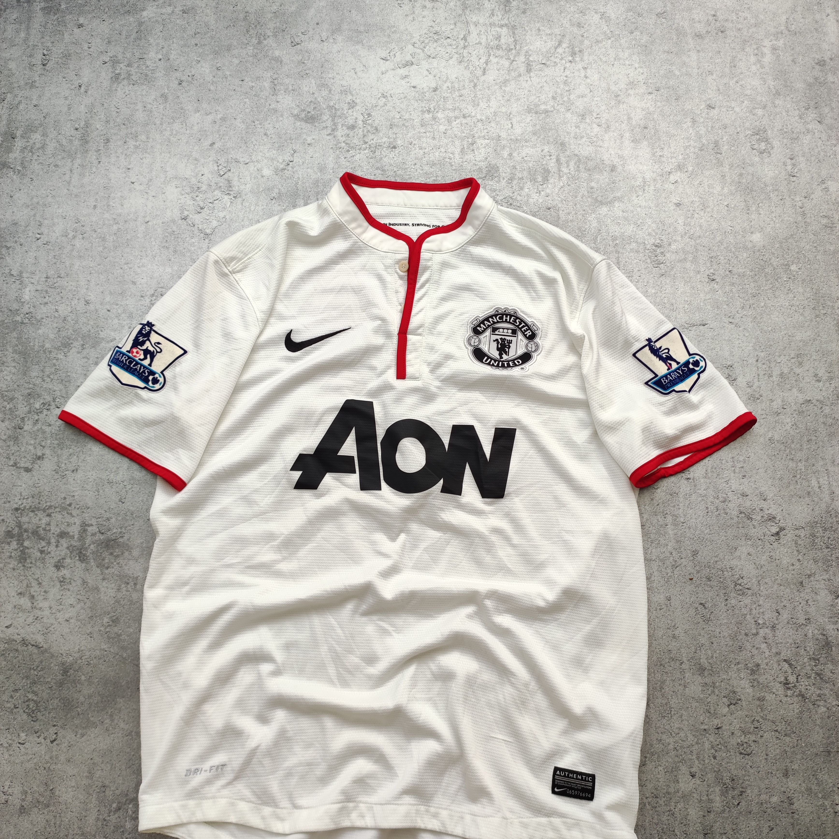 Nike × Vintage RARE 2014 Nike x Manchester United #20 Van Persie Jersey Size US M / EU 48-50 / 2 - 3 Thumbnail