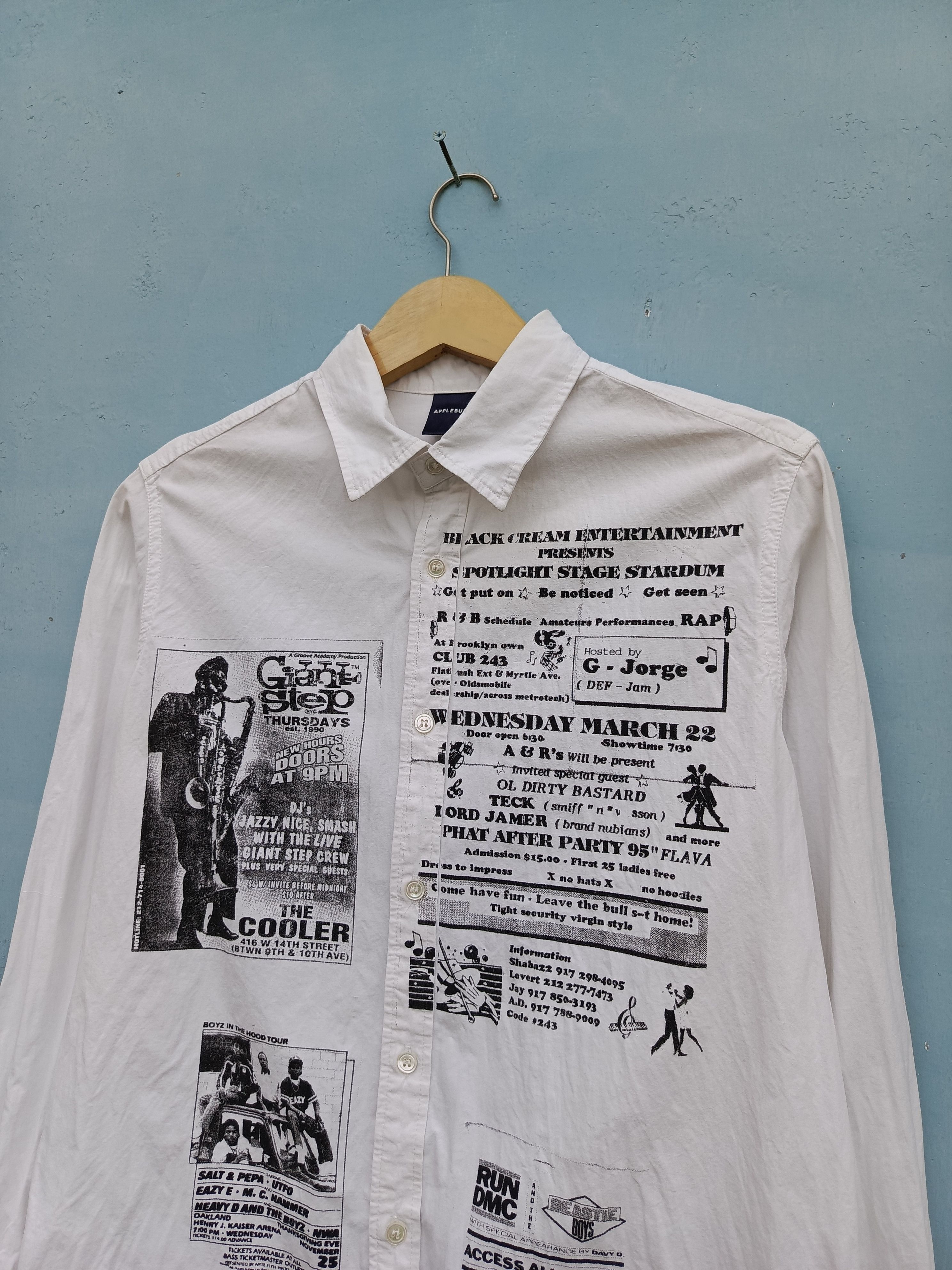 Japanese Brand Applebum Japanese Streetwear Button Up Rare Piece Size US L / EU 52-54 / 3 - 9 Thumbnail