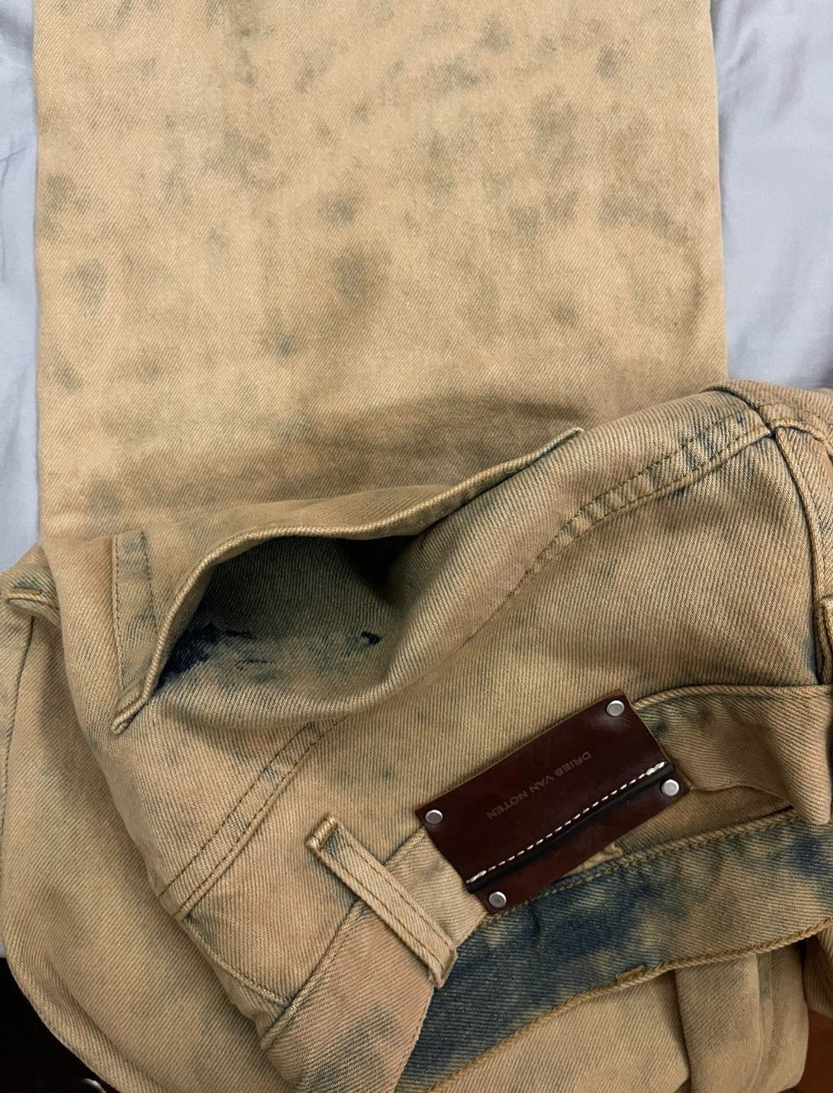 Dries Van Noten Dries van noten aw21 denim jeans Size US 33 - 6 Thumbnail