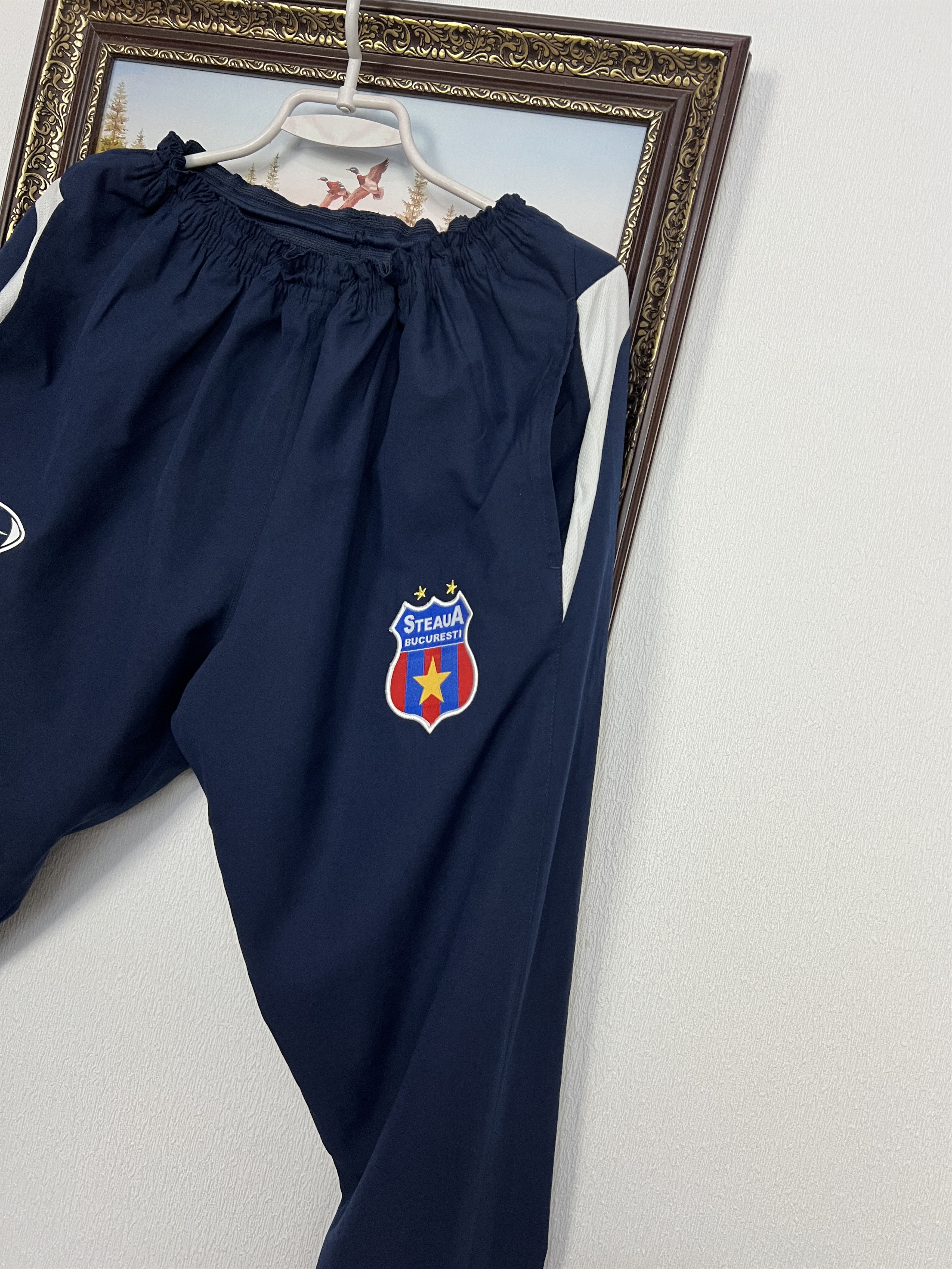 Nike Vintage Nike CSA Steaua Bucuresti football Pants Sweatpants Size US 36 / EU 52 - 2 Thumbnail