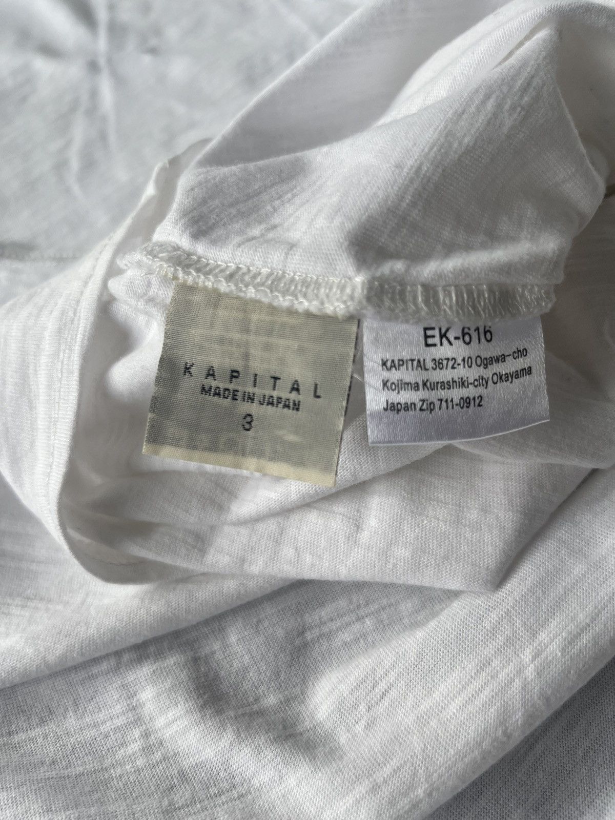 Kapital Kapital Jersey Bandana Huge Tee EK-616 Size US M / EU 48-50 / 2 - 12 Thumbnail