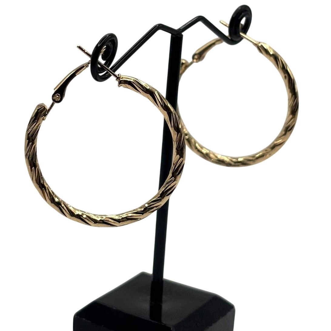 Other Retro Gold Hoops Size ONE SIZE - 1 Thumbnail