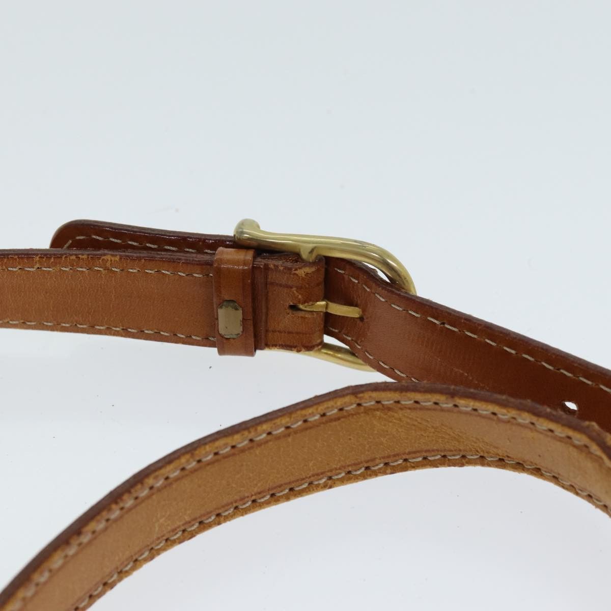 Celine CELINE Macadam Canvas Shoulder Bag Pvc Leather Brown Size ONE SIZE - 9 Thumbnail