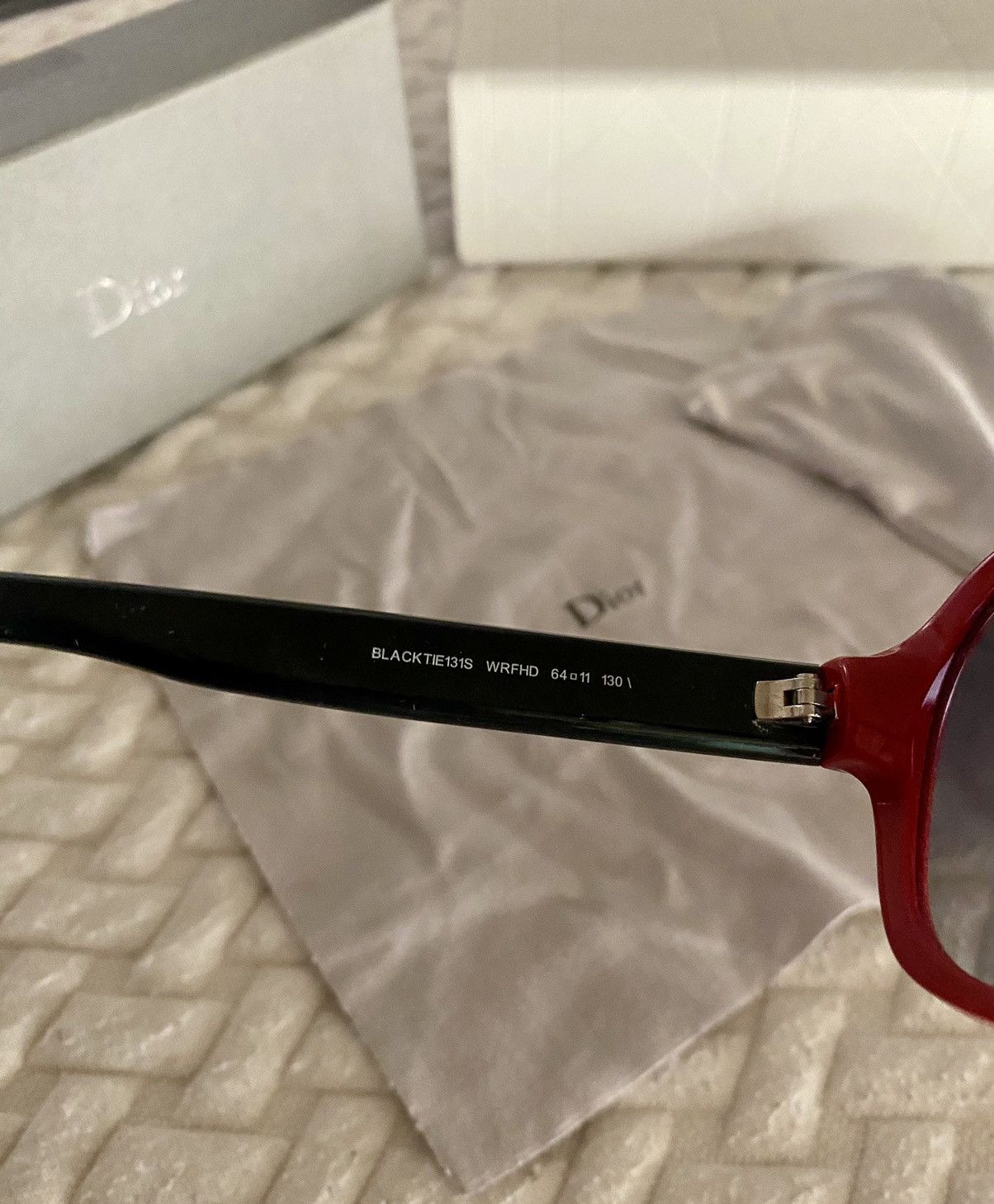 Dior Dior 🇮🇹 Black Tie 131S Simply Irresistible Unisex Aviator NEW Size ONE SIZE - 7 Thumbnail
