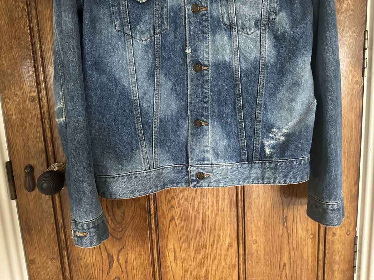 Saint Laurent Paris $1490 SS17 Saint Laurent Sweet Dreams studded denim jacket Size US L / EU 52-54 / 3 - 17 Thumbnail