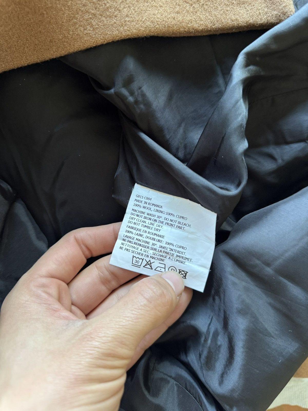 Gosha Rubchinskiy Single Breasted Brown Wool Coat Size US XL / EU 56 / 4 - 15 Thumbnail