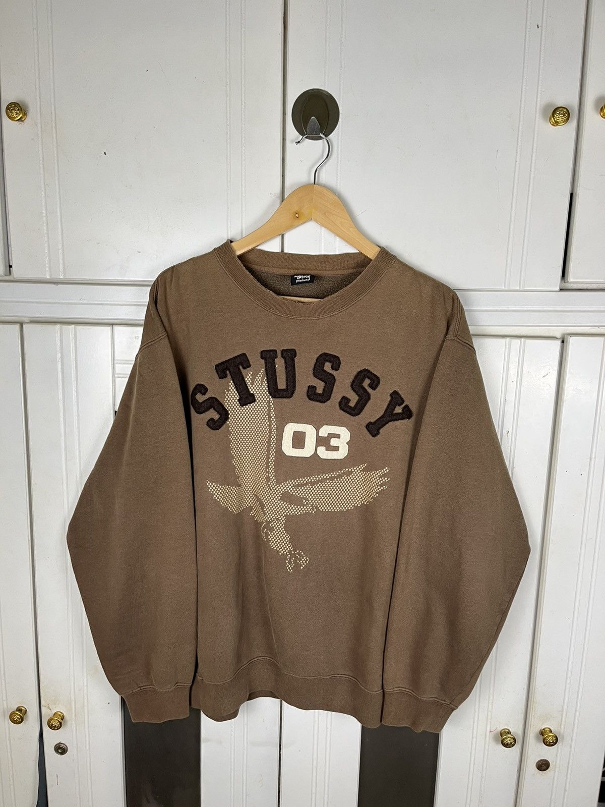Stussy × Vintage Vintage Stussy Spellout Sweatshirt Size US M / EU 48-50 / 2 - 1 Thumbnail